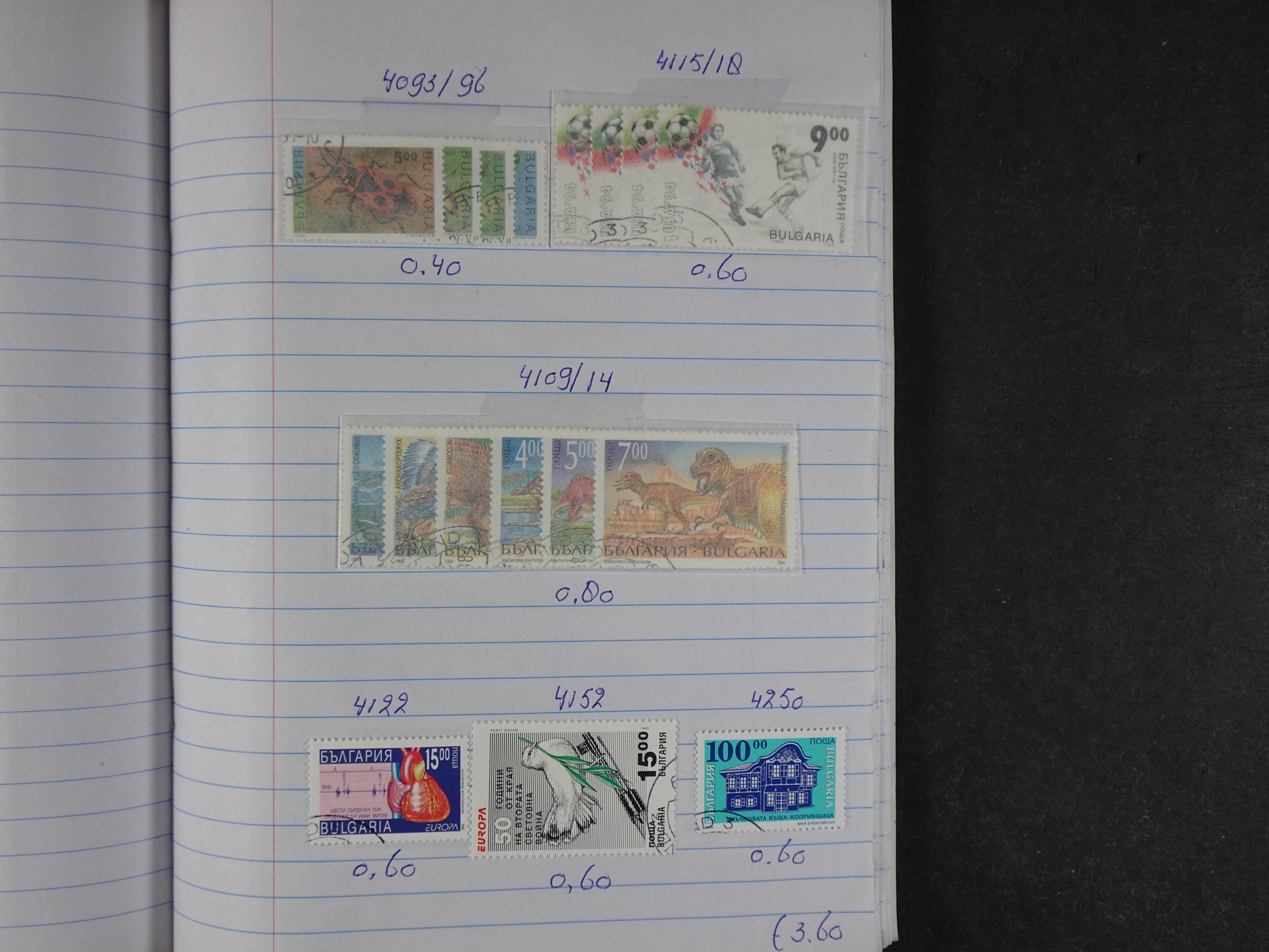 Mooie partij gelopen Rondzendboekjes.
Veel postfris.
Enorme restwaarde 918