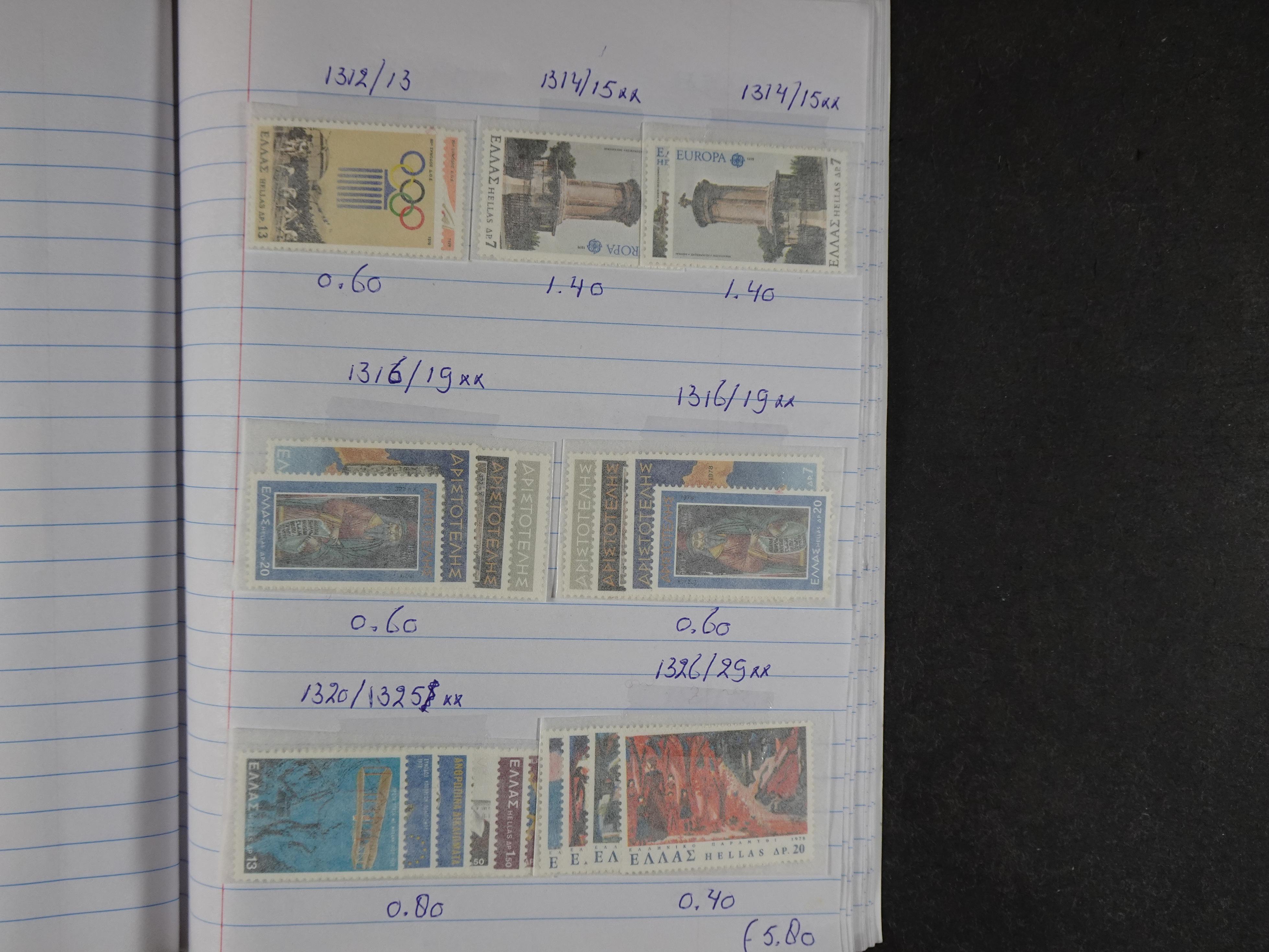 Mooie partij gelopen Rondzendboekjes.
Veel postfris.
Enorme restwaarde 925