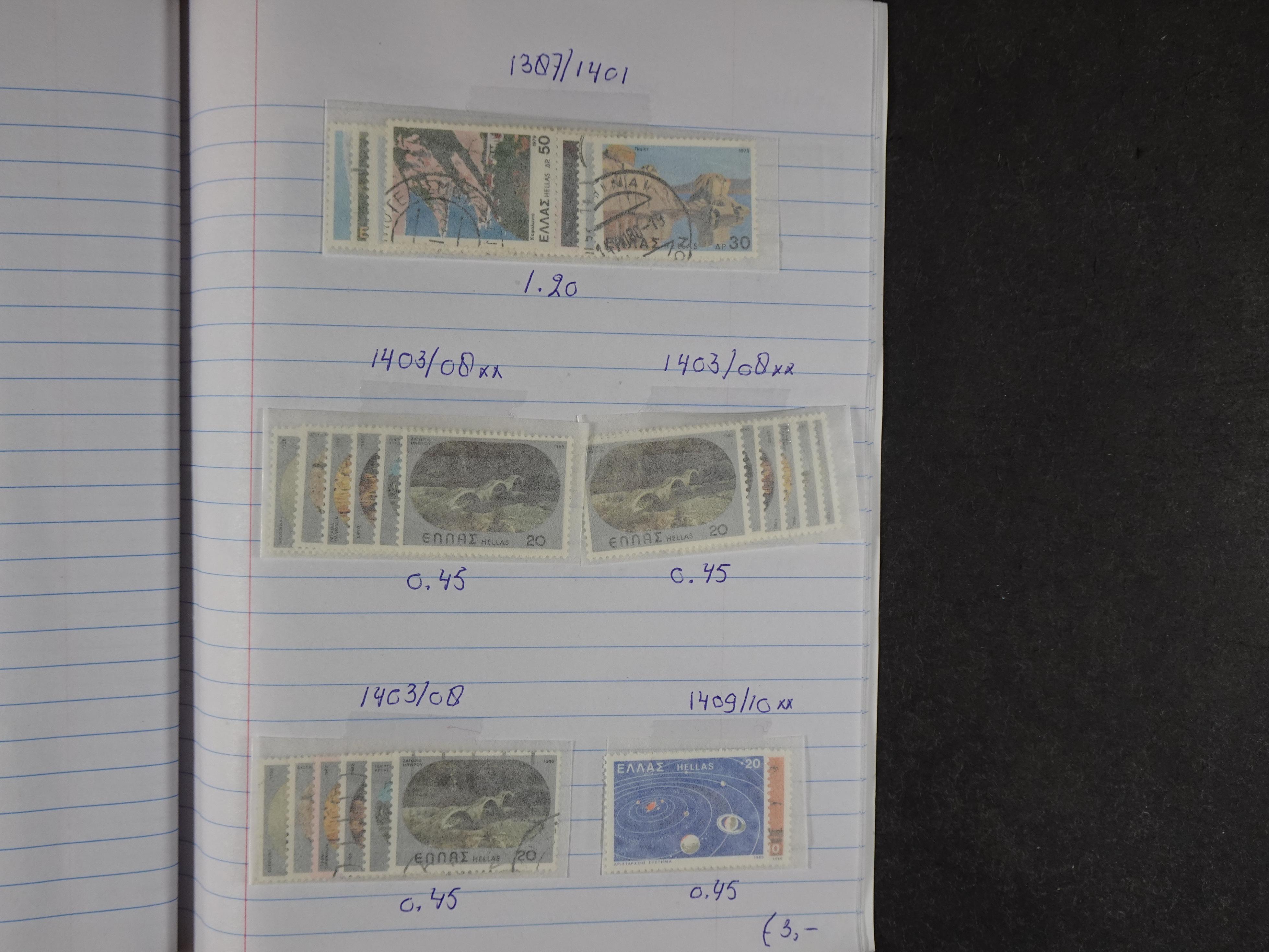 Mooie partij gelopen Rondzendboekjes.
Veel postfris.
Enorme restwaarde 933