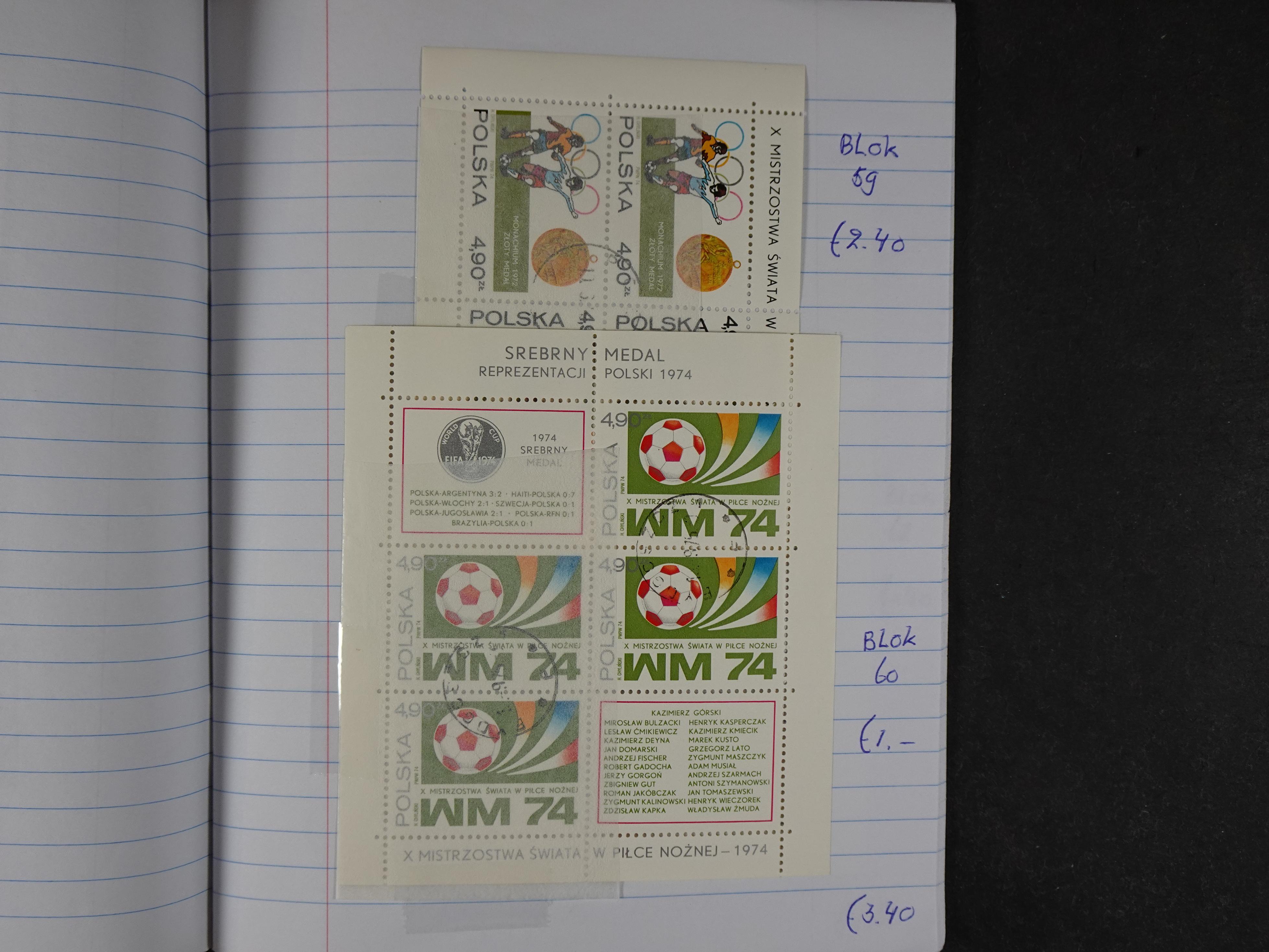 Mooie partij gelopen Rondzendboekjes.
Veel postfris.
Enorme restwaarde 941