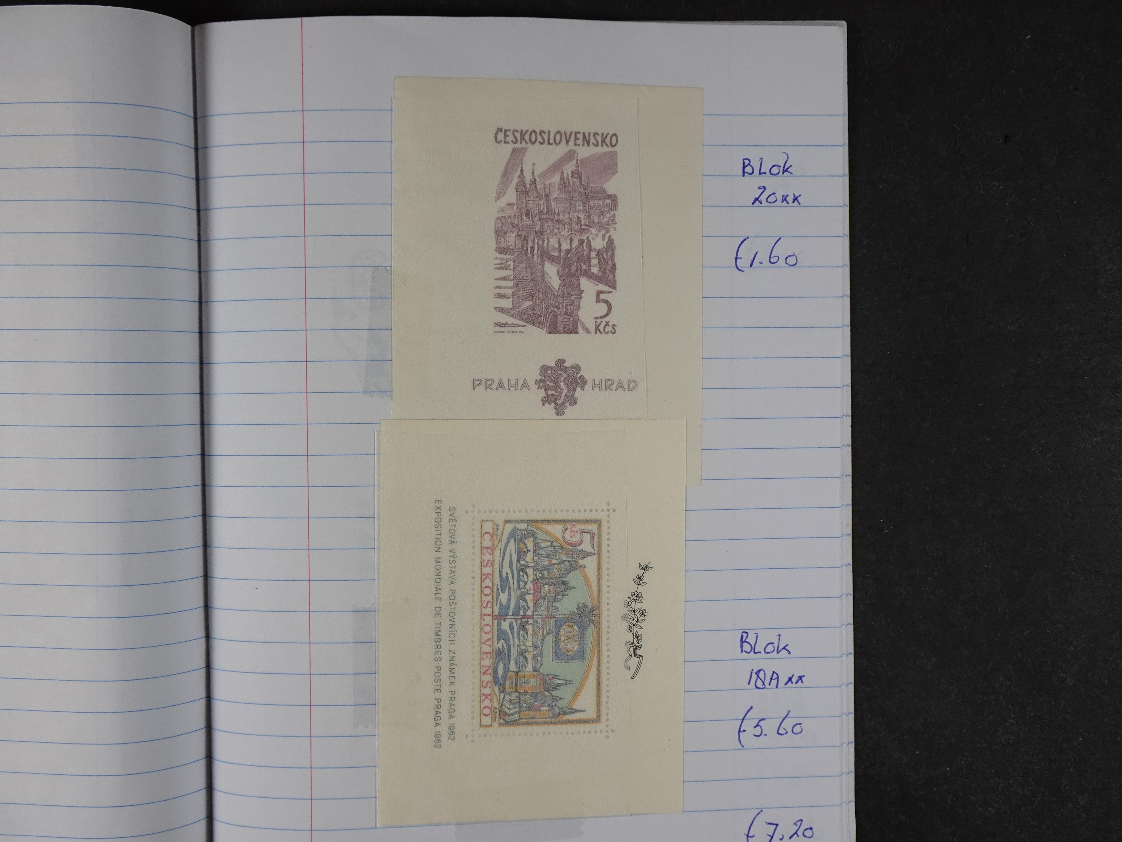 Mooie partij gelopen Rondzendboekjes.
Veel postfris.
Enorme restwaarde 950