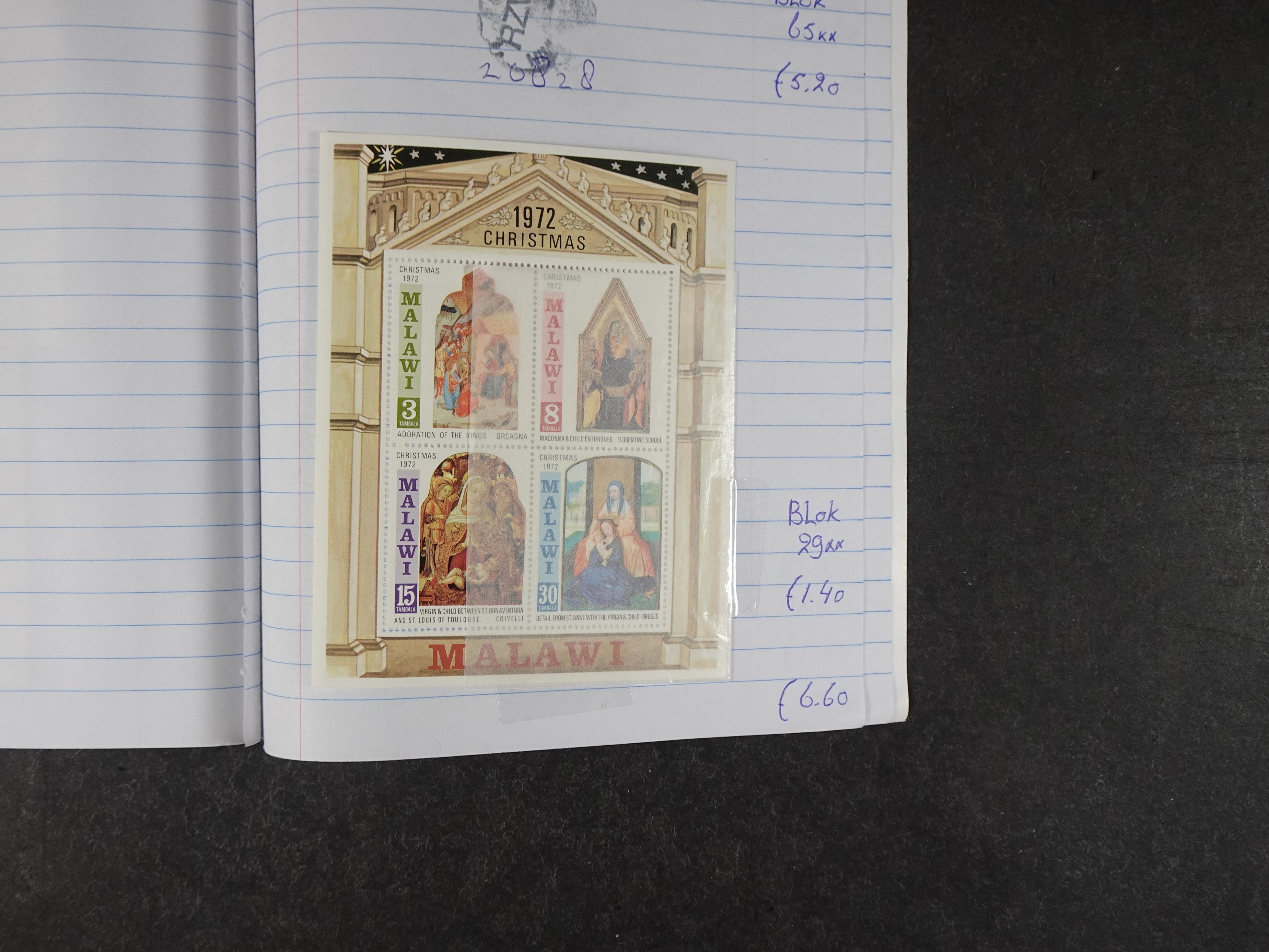 Mooie partij gelopen Rondzendboekjes.
Veel postfris.
Enorme restwaarde 965