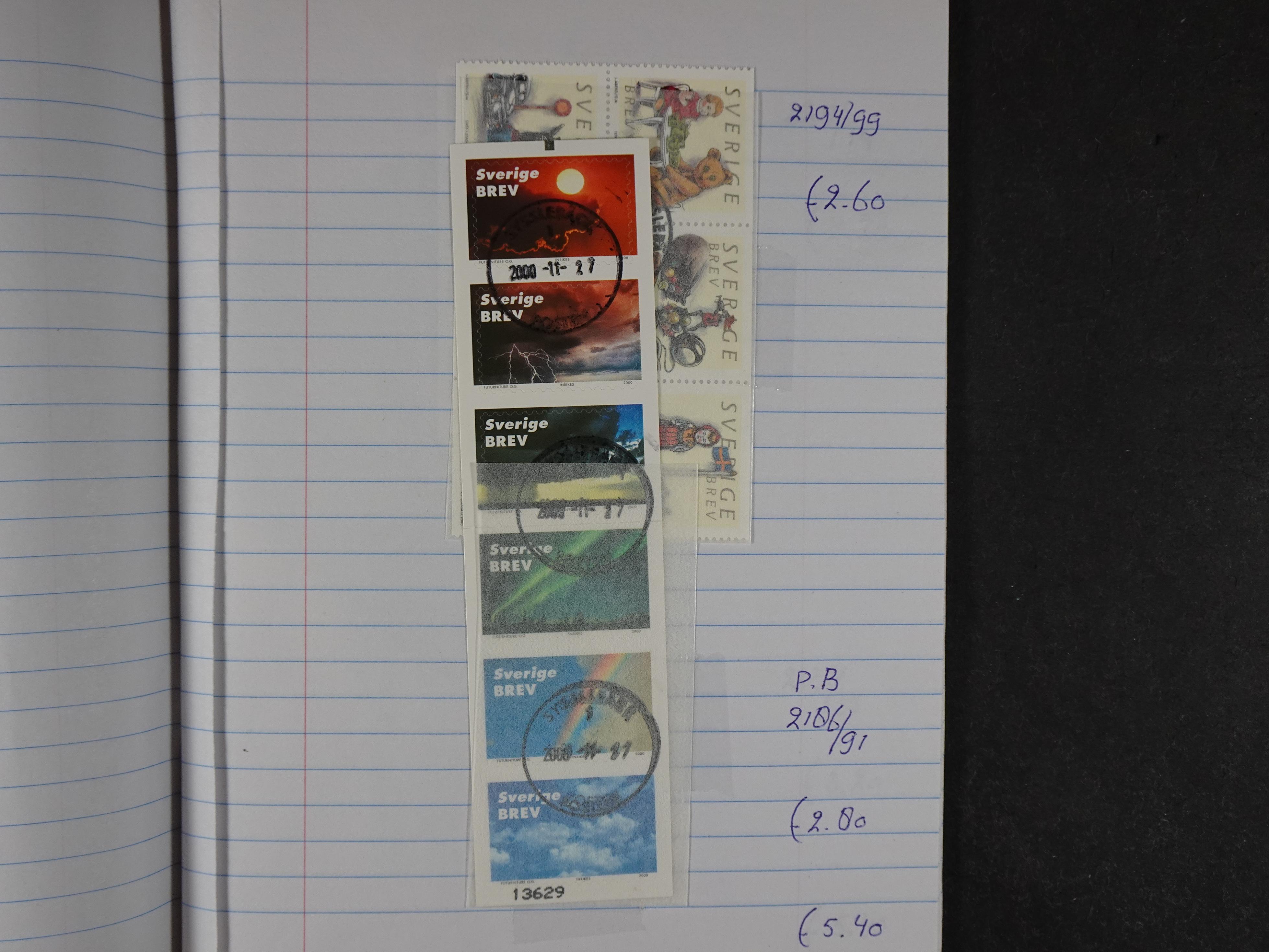 Mooie partij gelopen Rondzendboekjes.
Veel postfris.
Enorme restwaarde 1007