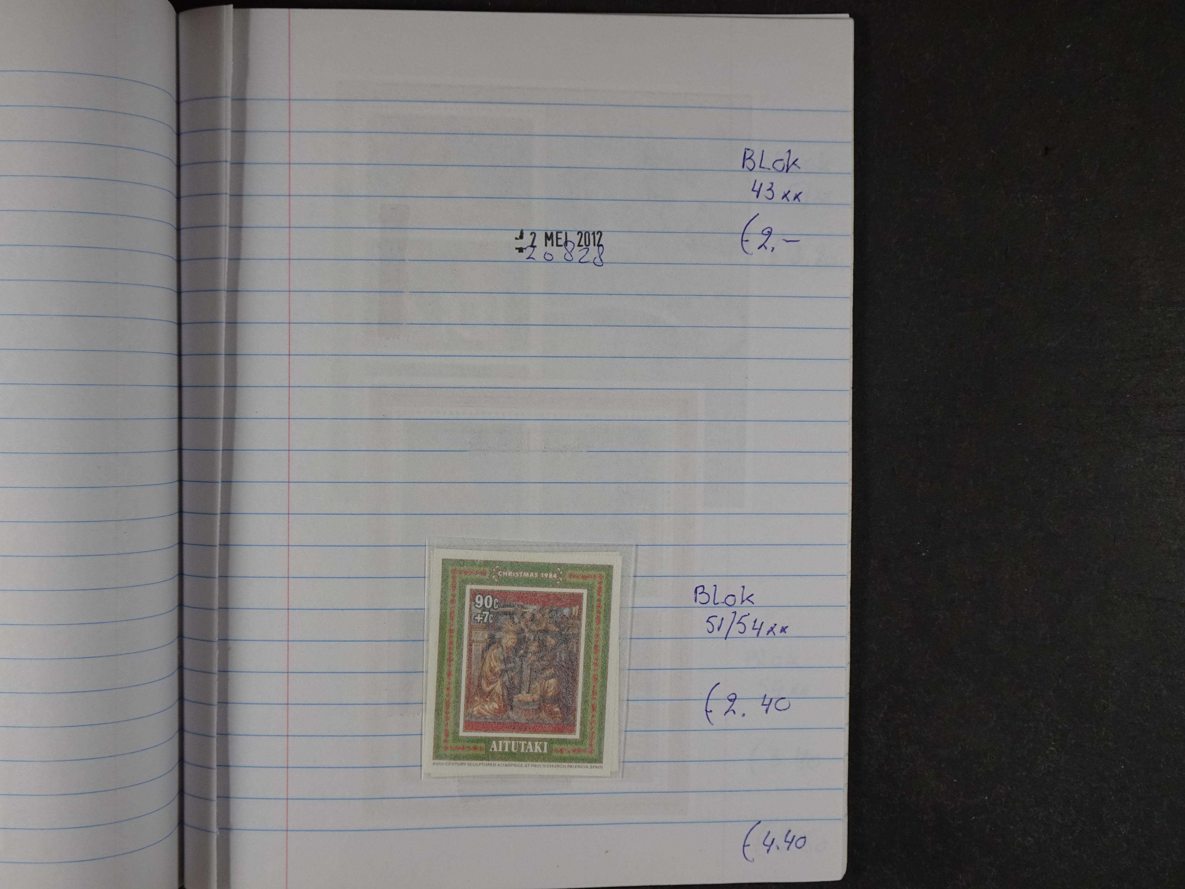 Mooie partij gelopen Rondzendboekjes.
Veel postfris.
Enorme restwaarde 1011