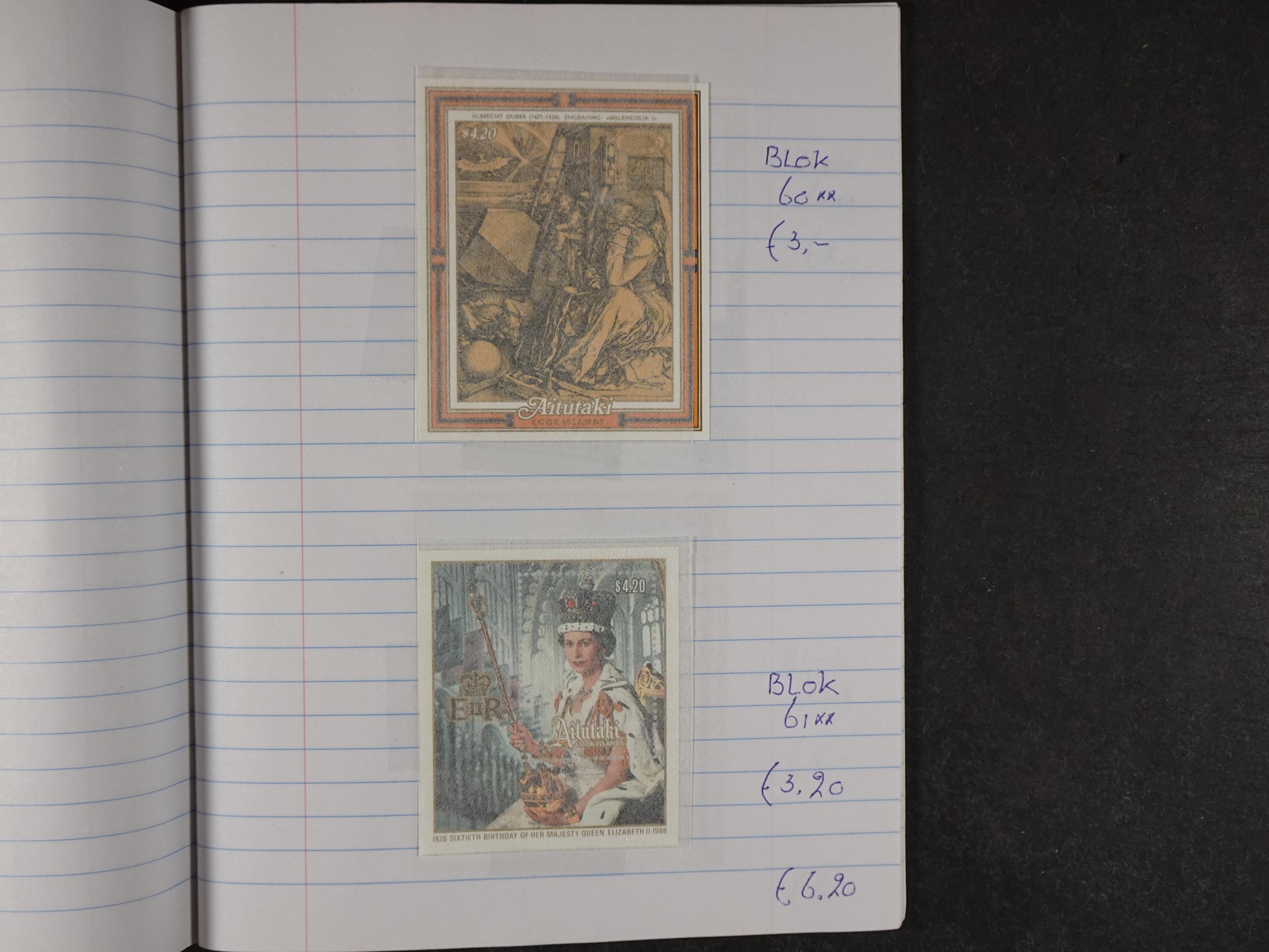 Mooie partij gelopen Rondzendboekjes.
Veel postfris.
Enorme restwaarde 1013