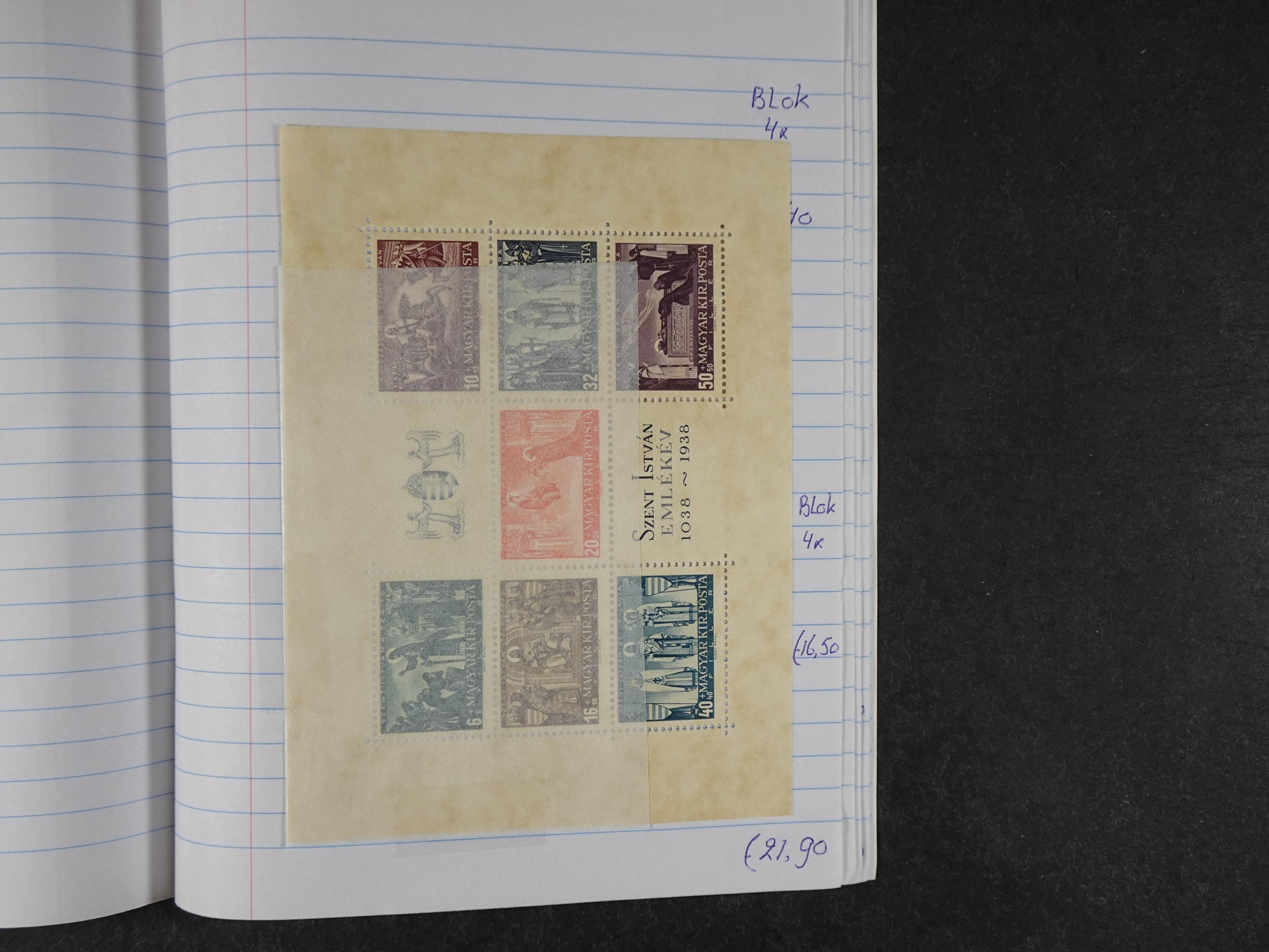 Mooie partij gelopen Rondzendboekjes.
Veel postfris.
Enorme restwaarde 1021