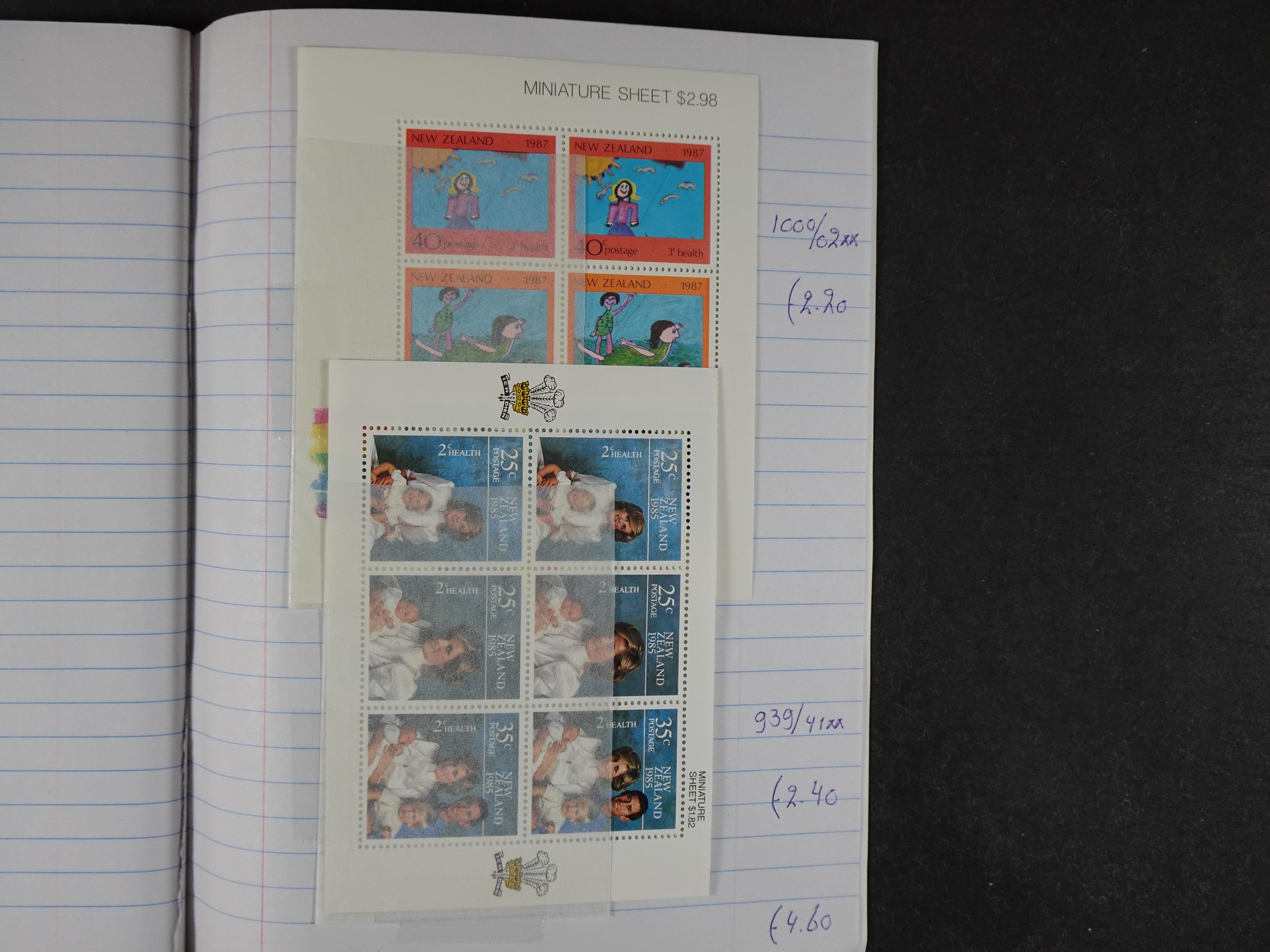 Mooie partij gelopen Rondzendboekjes.
Veel postfris.
Enorme restwaarde 1031