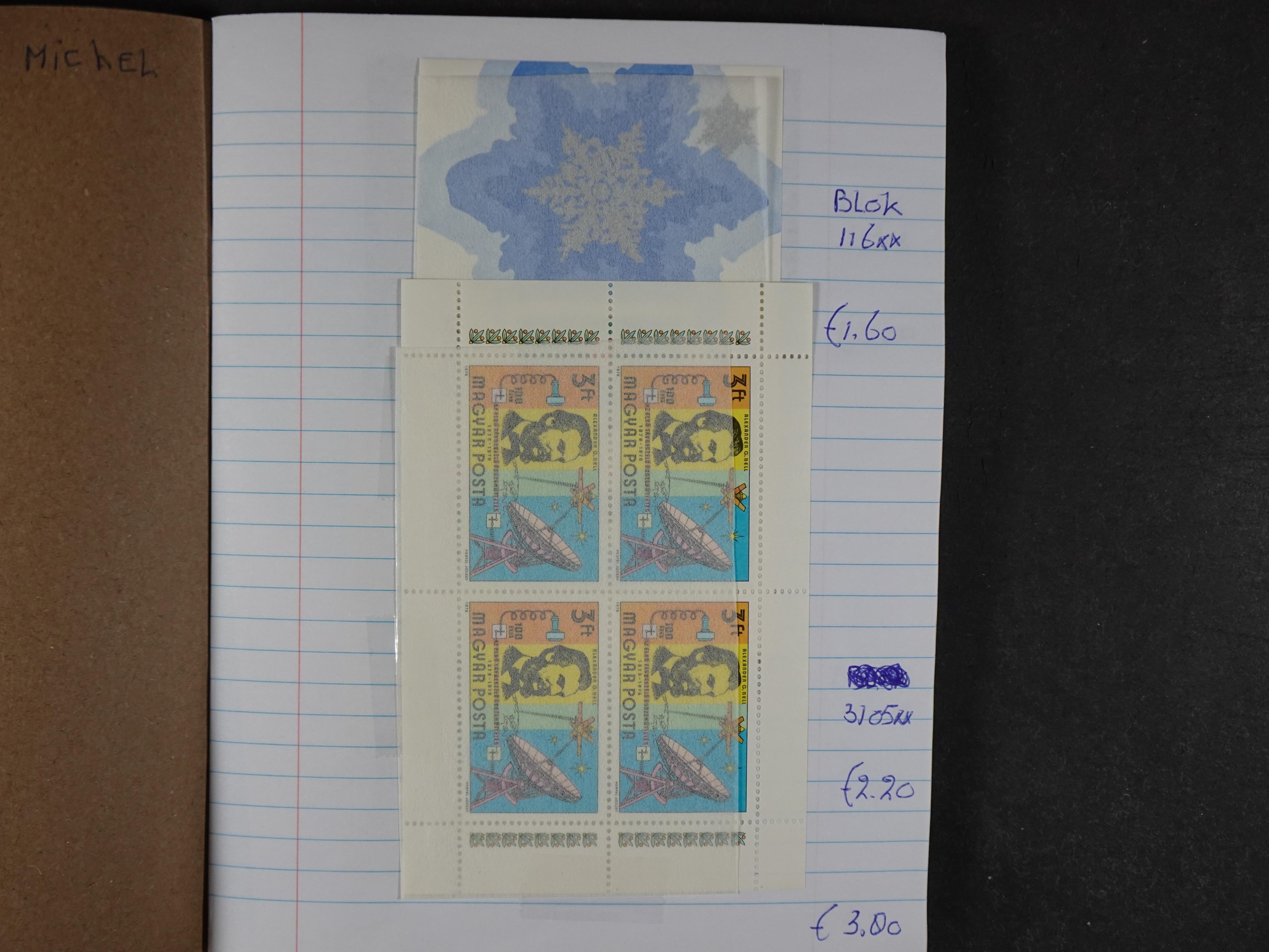 Mooie partij gelopen Rondzendboekjes.
Veel postfris.
Enorme restwaarde 1032