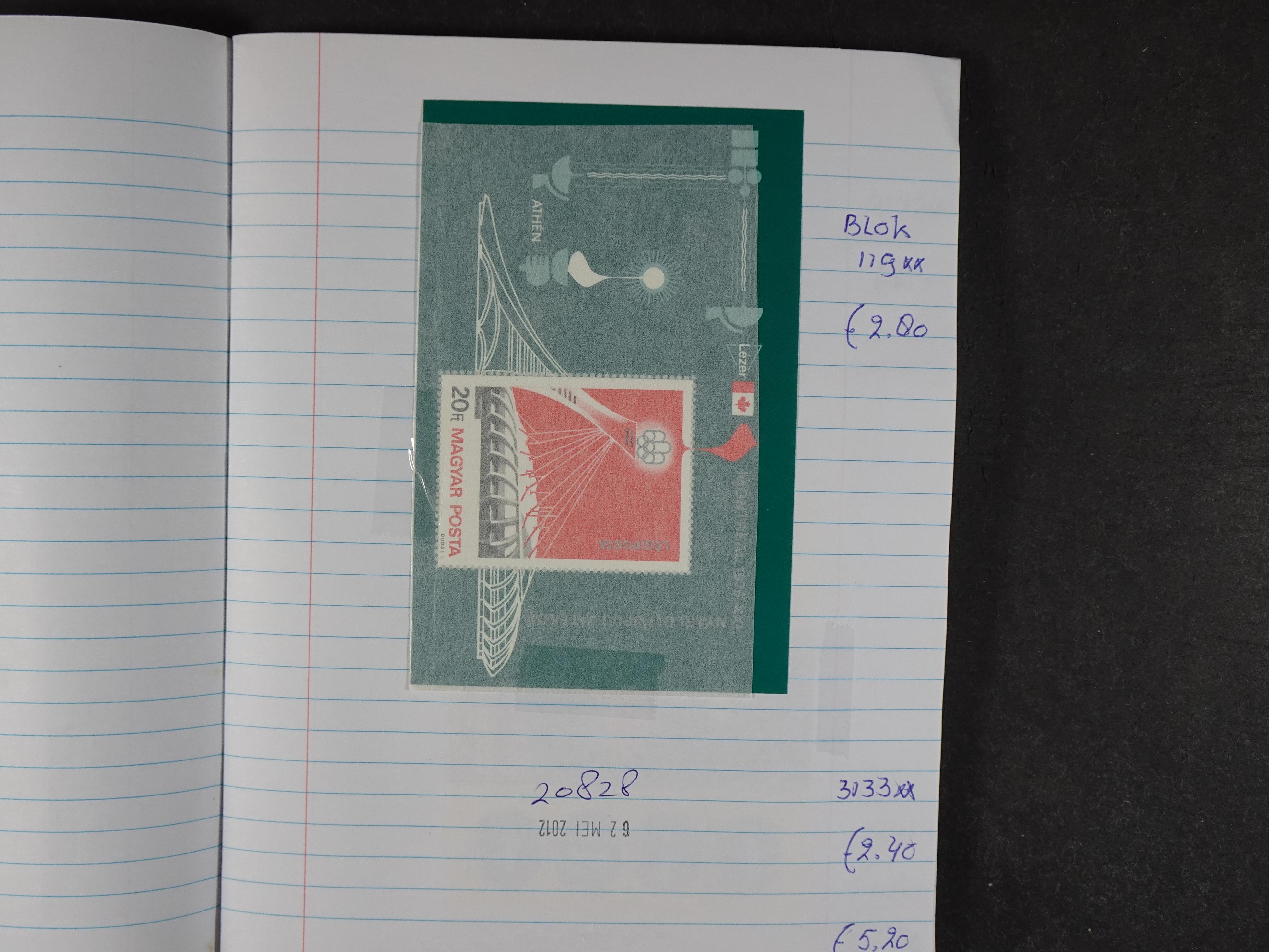 Mooie partij gelopen Rondzendboekjes.
Veel postfris.
Enorme restwaarde 1035