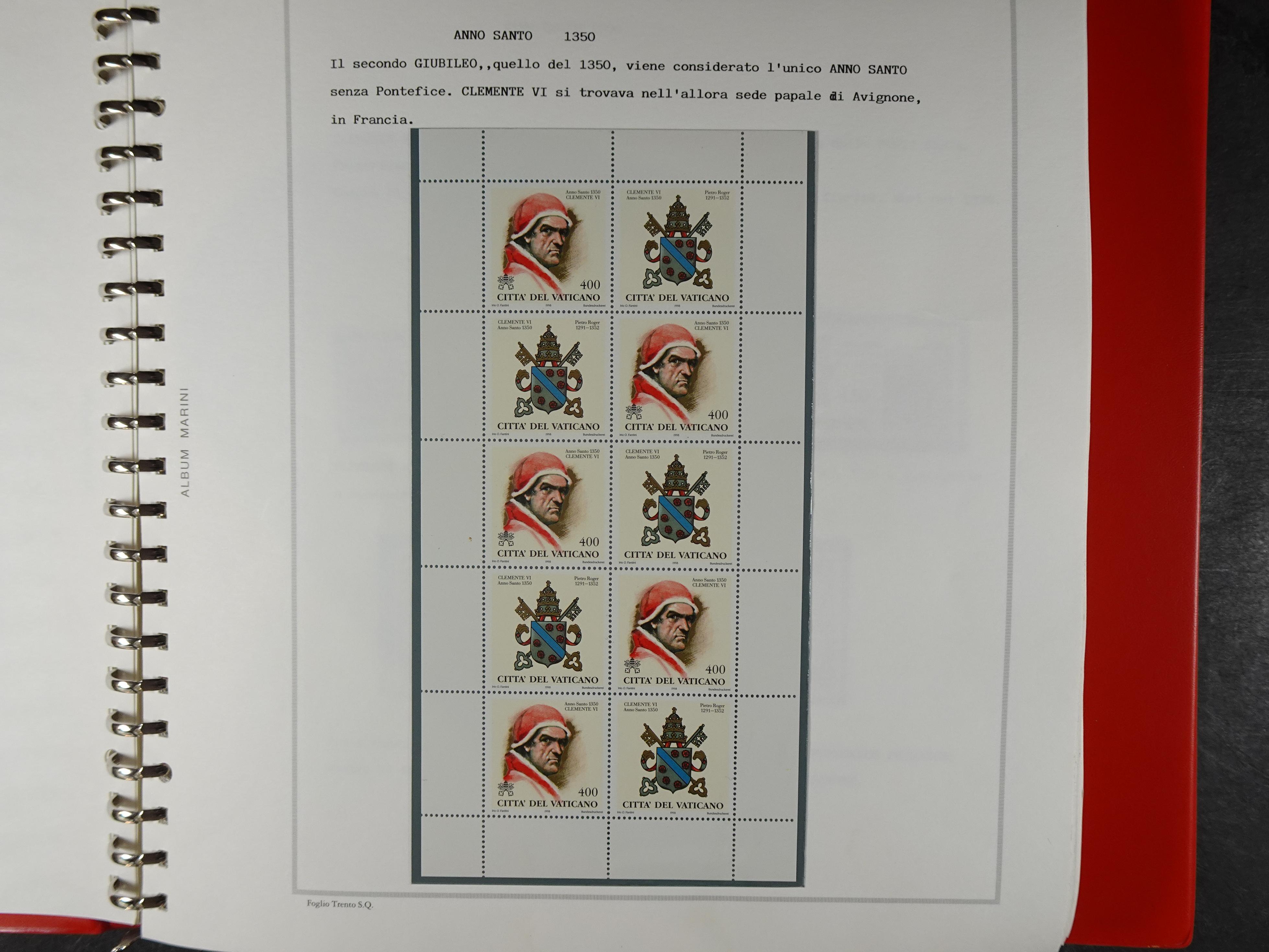 Mooie collectie motief Año Santo mooi opgezet geheel. Leuke waarde. 69