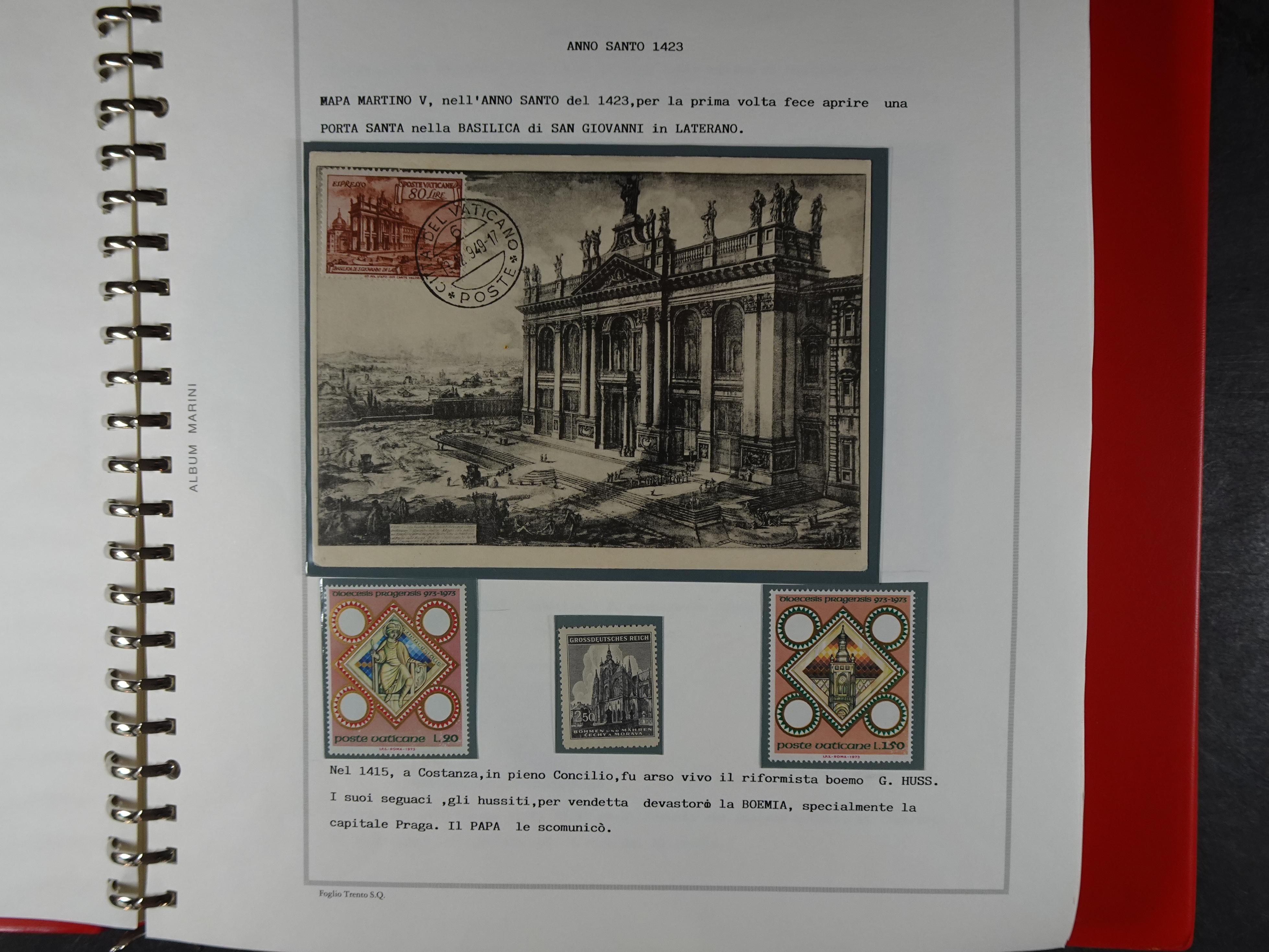 Mooie collectie motief Año Santo mooi opgezet geheel. Leuke waarde. 74