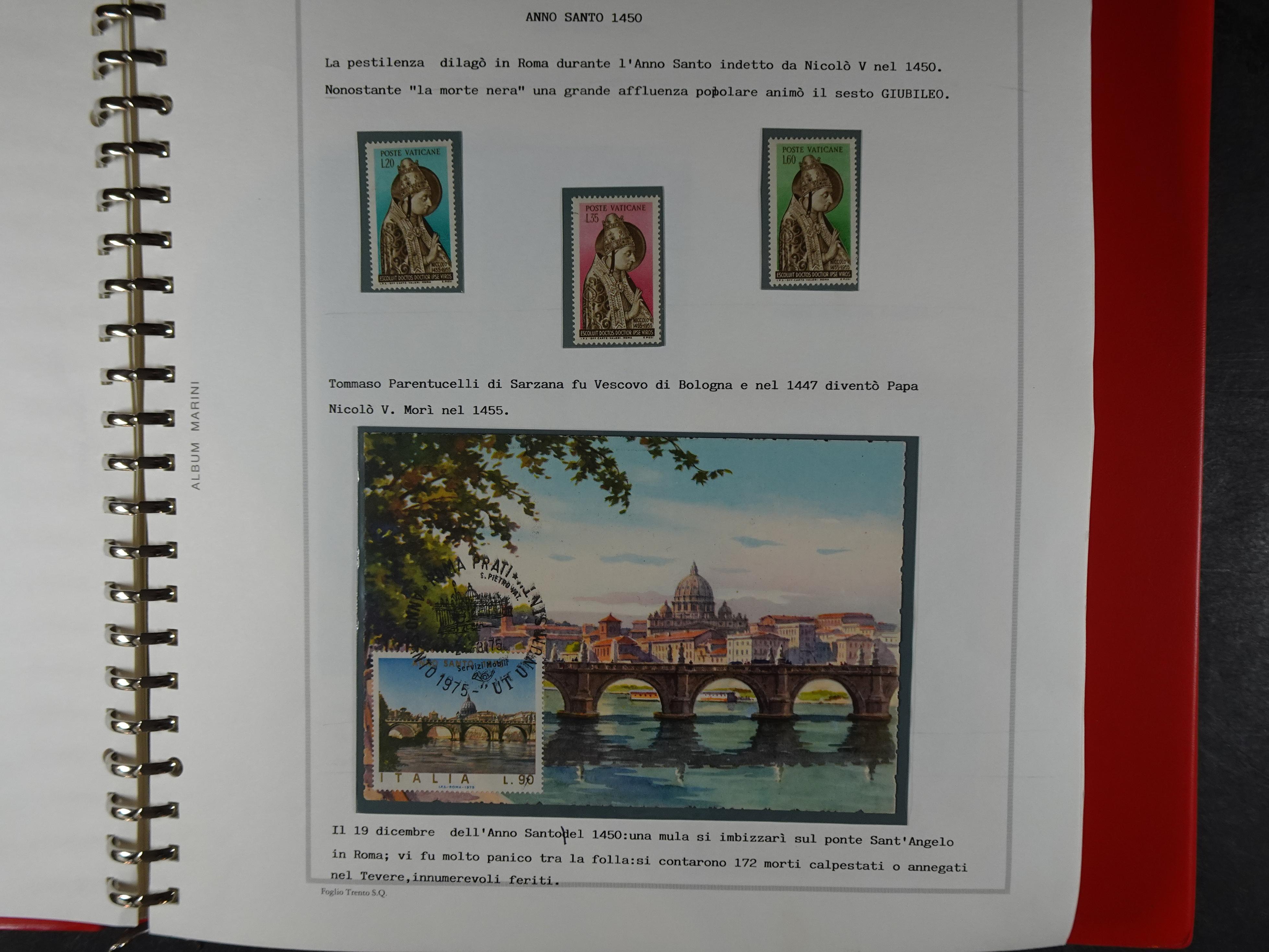 Mooie collectie motief Año Santo mooi opgezet geheel. Leuke waarde. 76