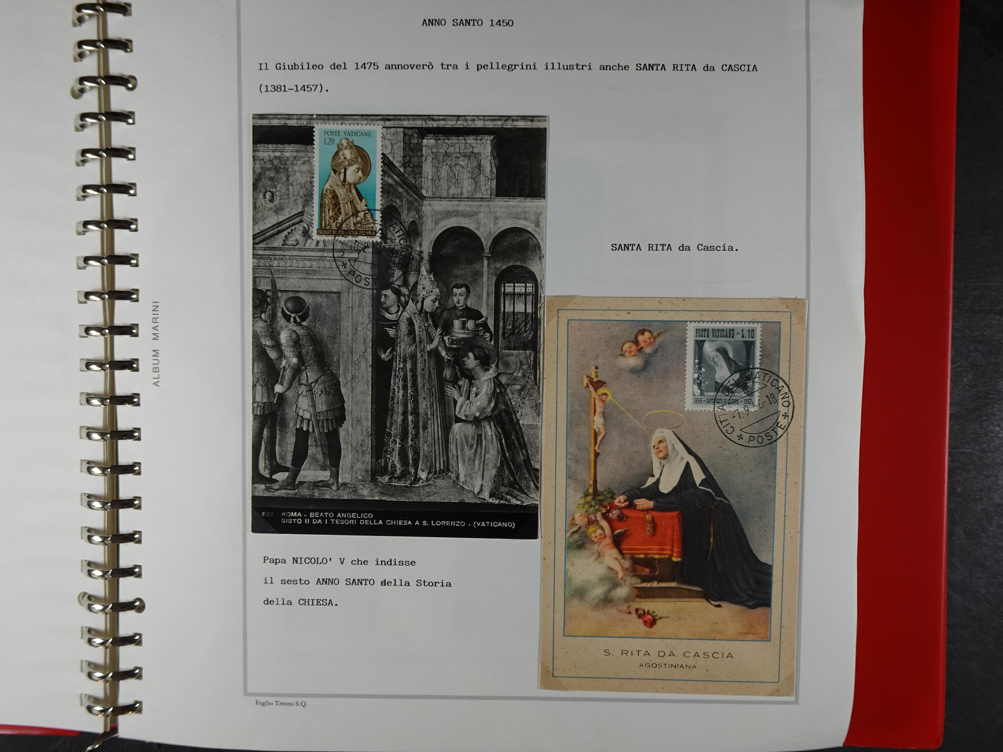 Mooie collectie motief Año Santo mooi opgezet geheel. Leuke waarde. 77