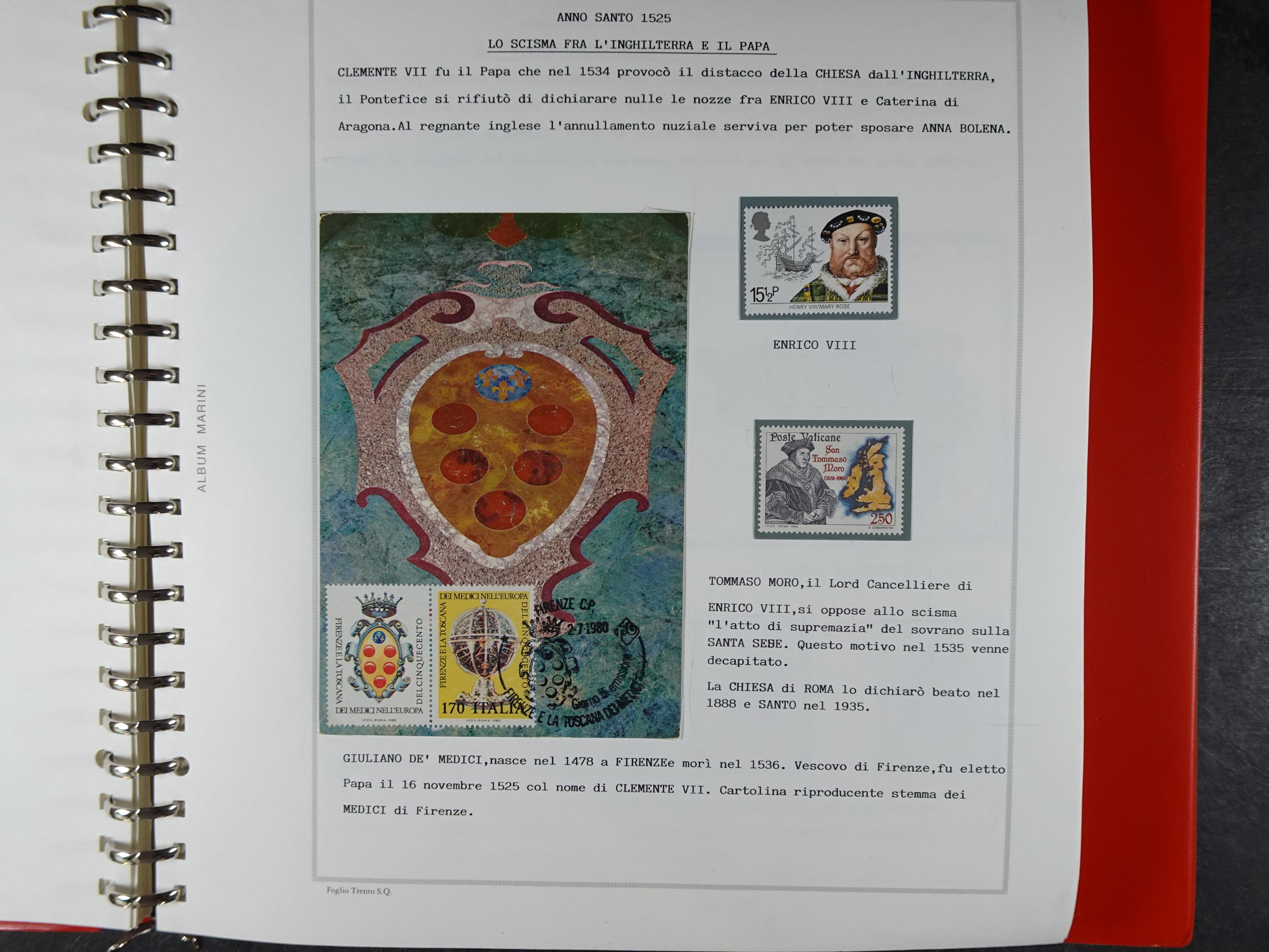 Mooie collectie motief Año Santo mooi opgezet geheel. Leuke waarde. 85