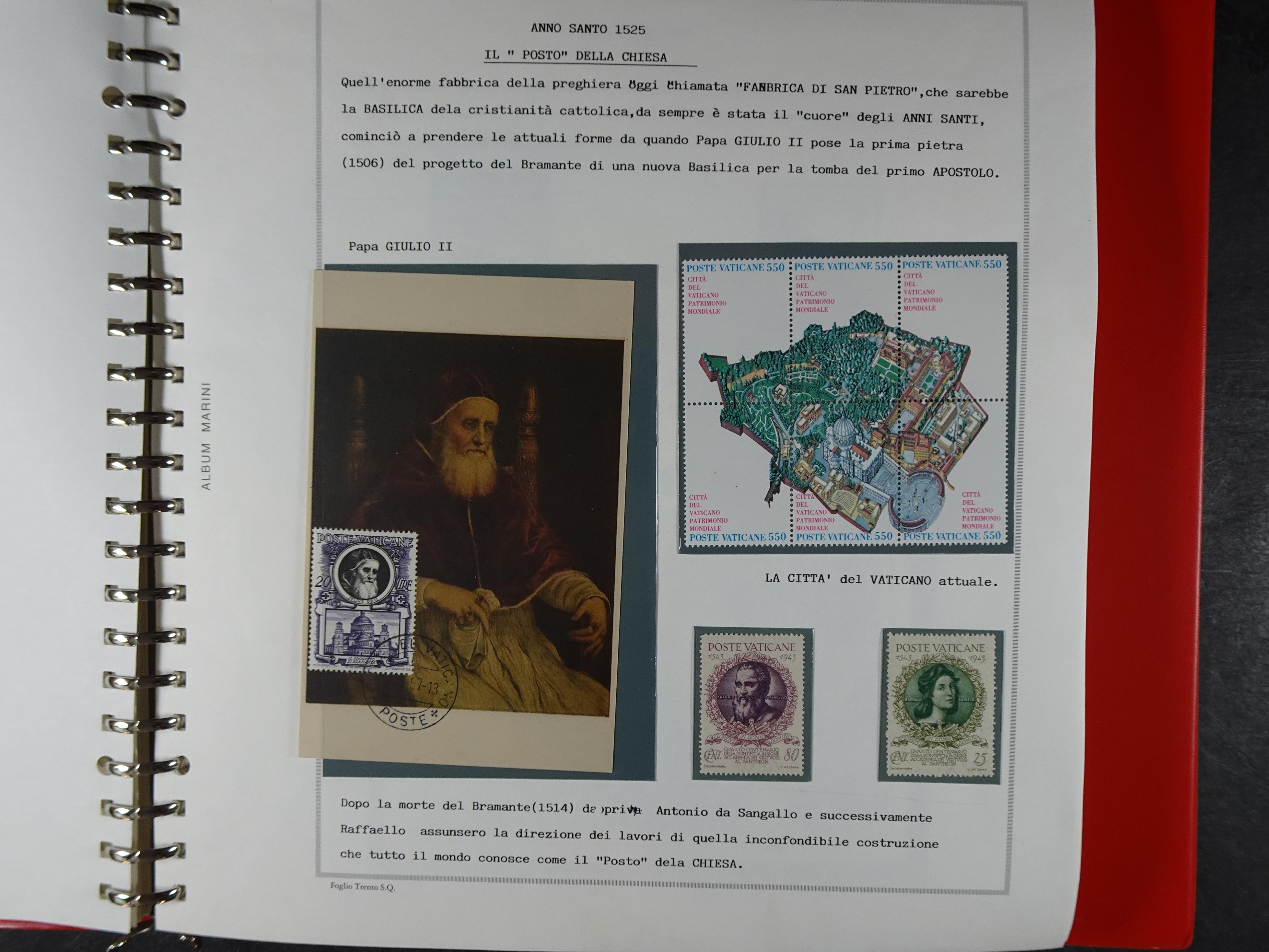 Mooie collectie motief Año Santo mooi opgezet geheel. Leuke waarde. 86