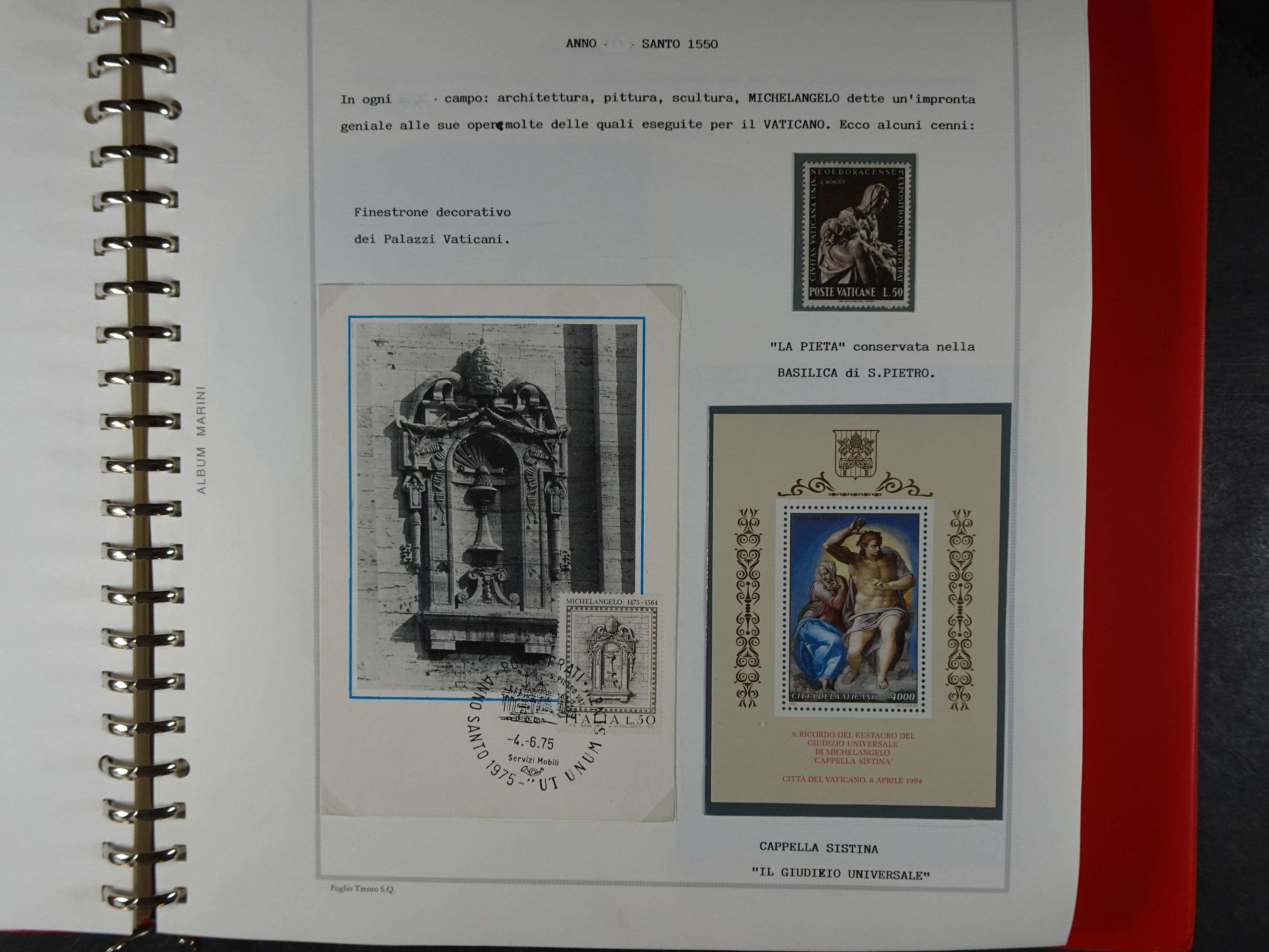 Mooie collectie motief Año Santo mooi opgezet geheel. Leuke waarde. 88