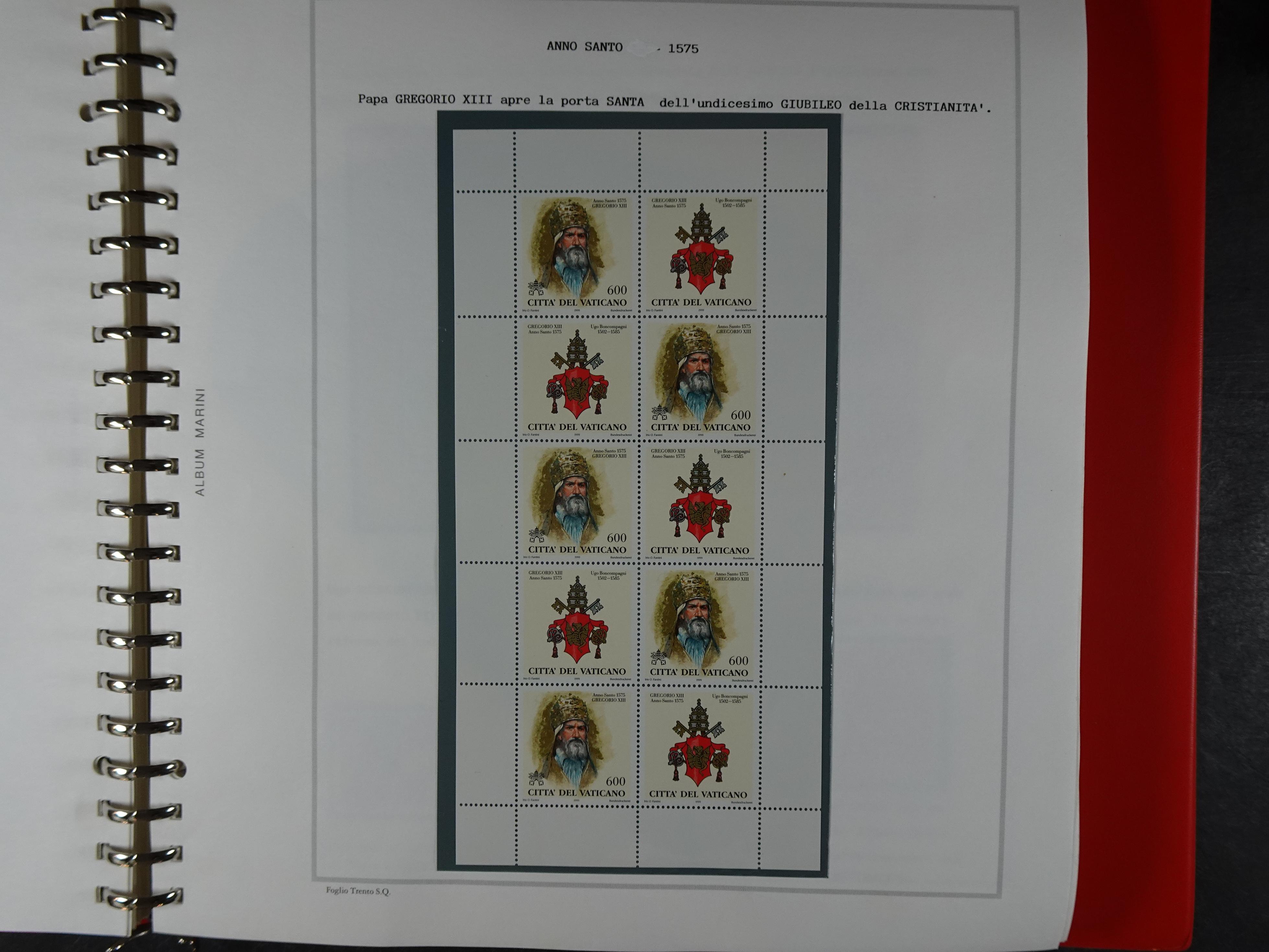 Mooie collectie motief Año Santo mooi opgezet geheel. Leuke waarde. 91