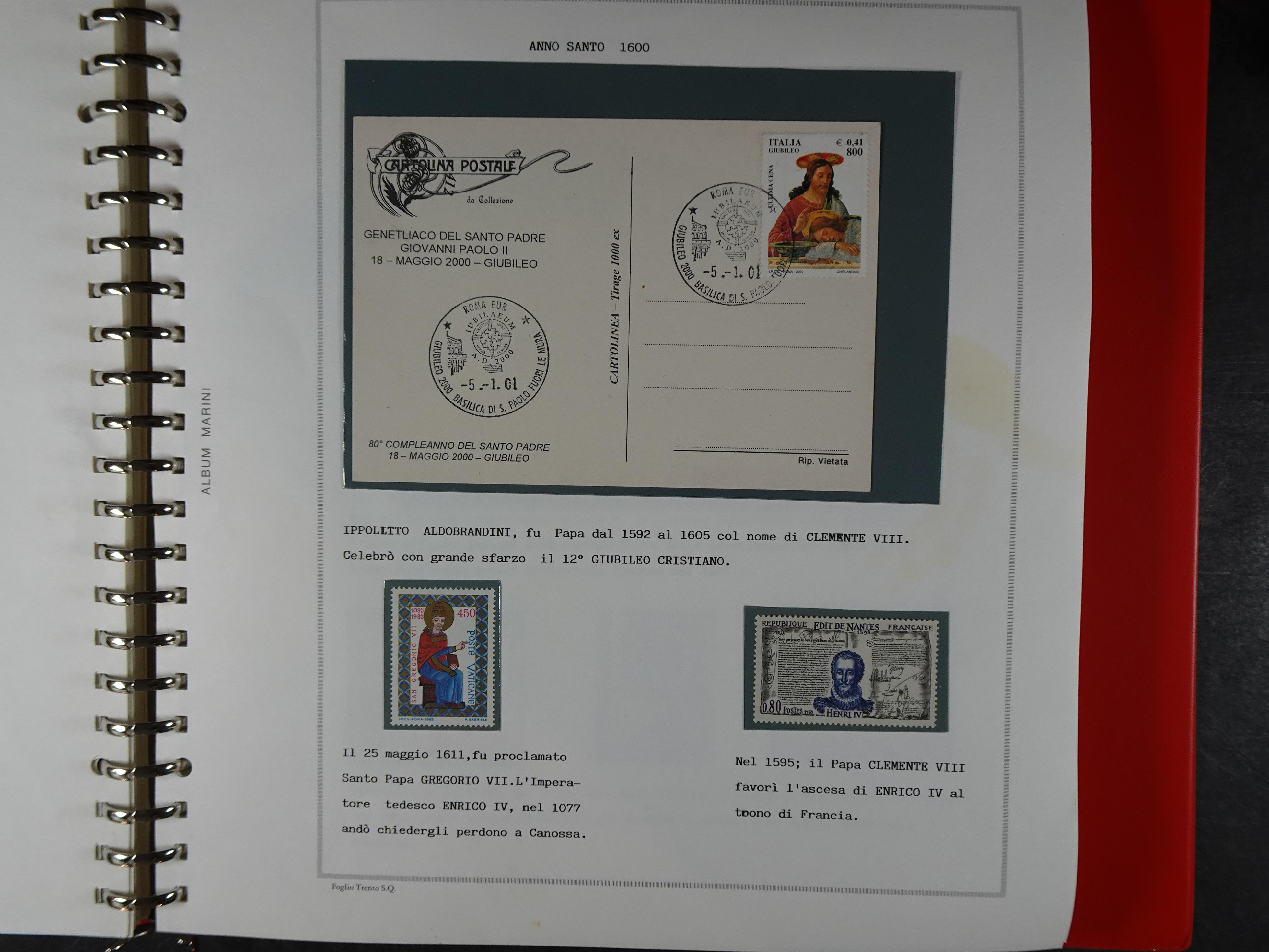 Mooie collectie motief Año Santo mooi opgezet geheel. Leuke waarde. 95