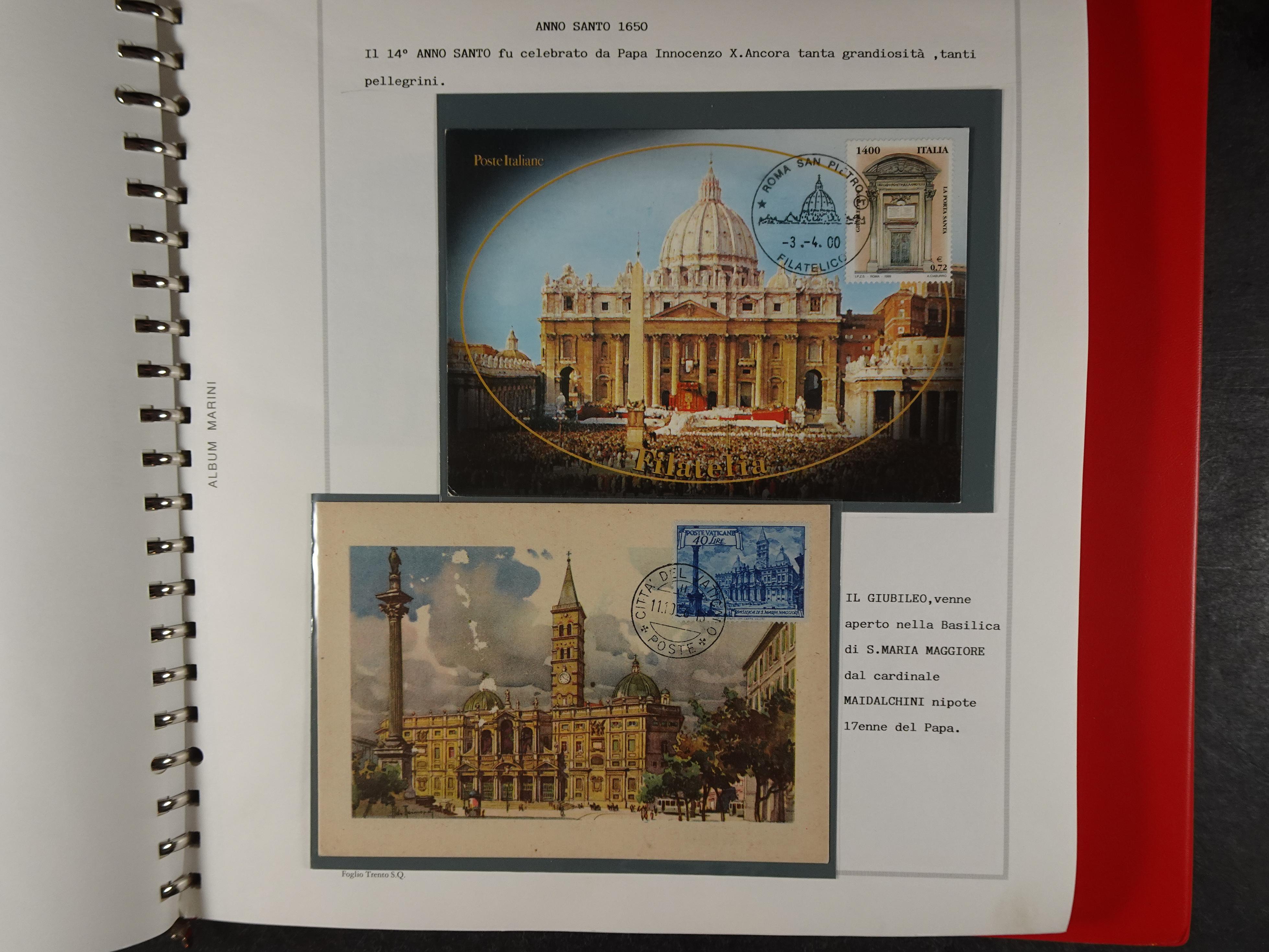 Mooie collectie motief Año Santo mooi opgezet geheel. Leuke waarde. 102