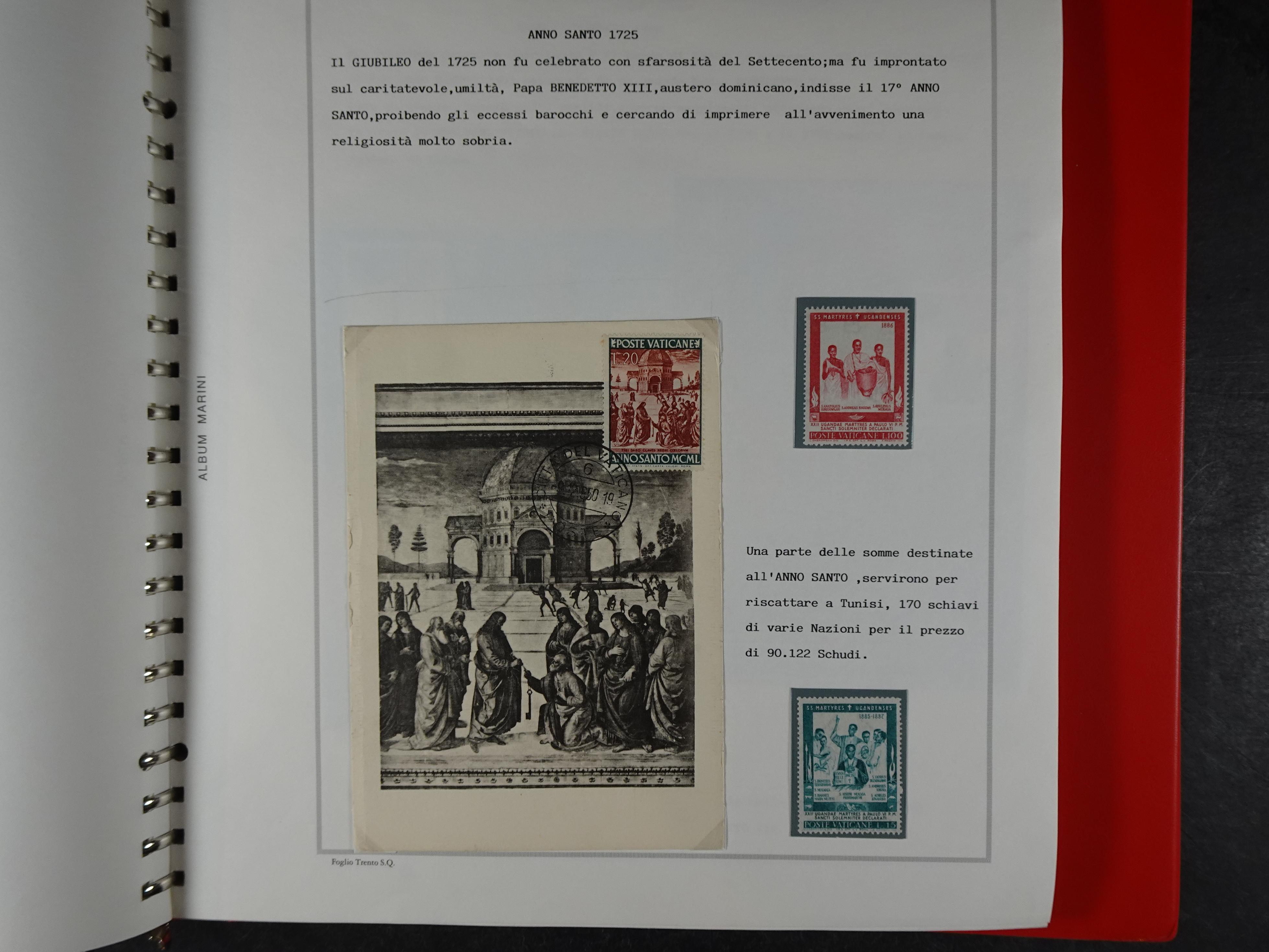 Mooie collectie motief Año Santo mooi opgezet geheel. Leuke waarde. 108