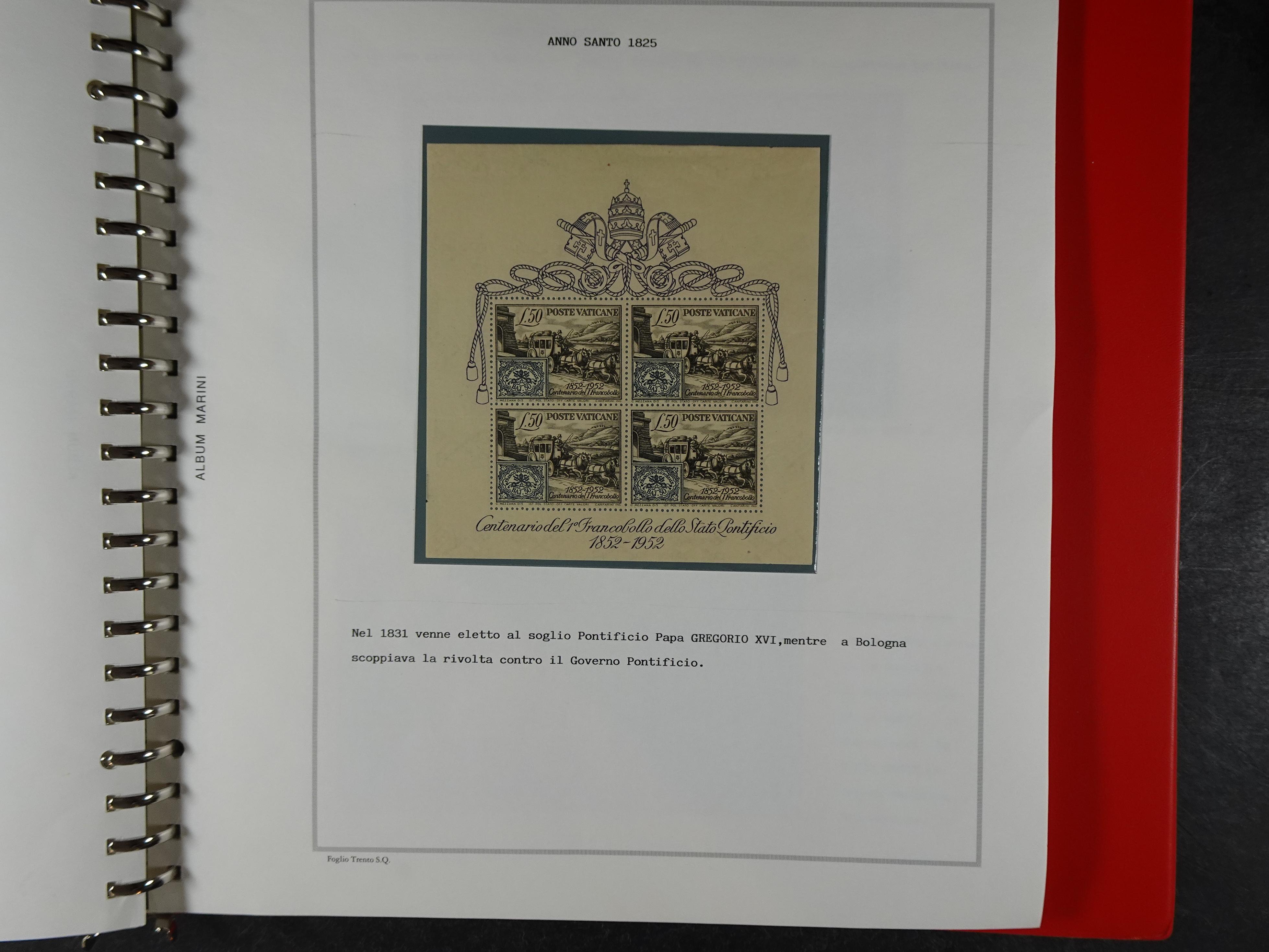 Mooie collectie motief Año Santo mooi opgezet geheel. Leuke waarde. 116