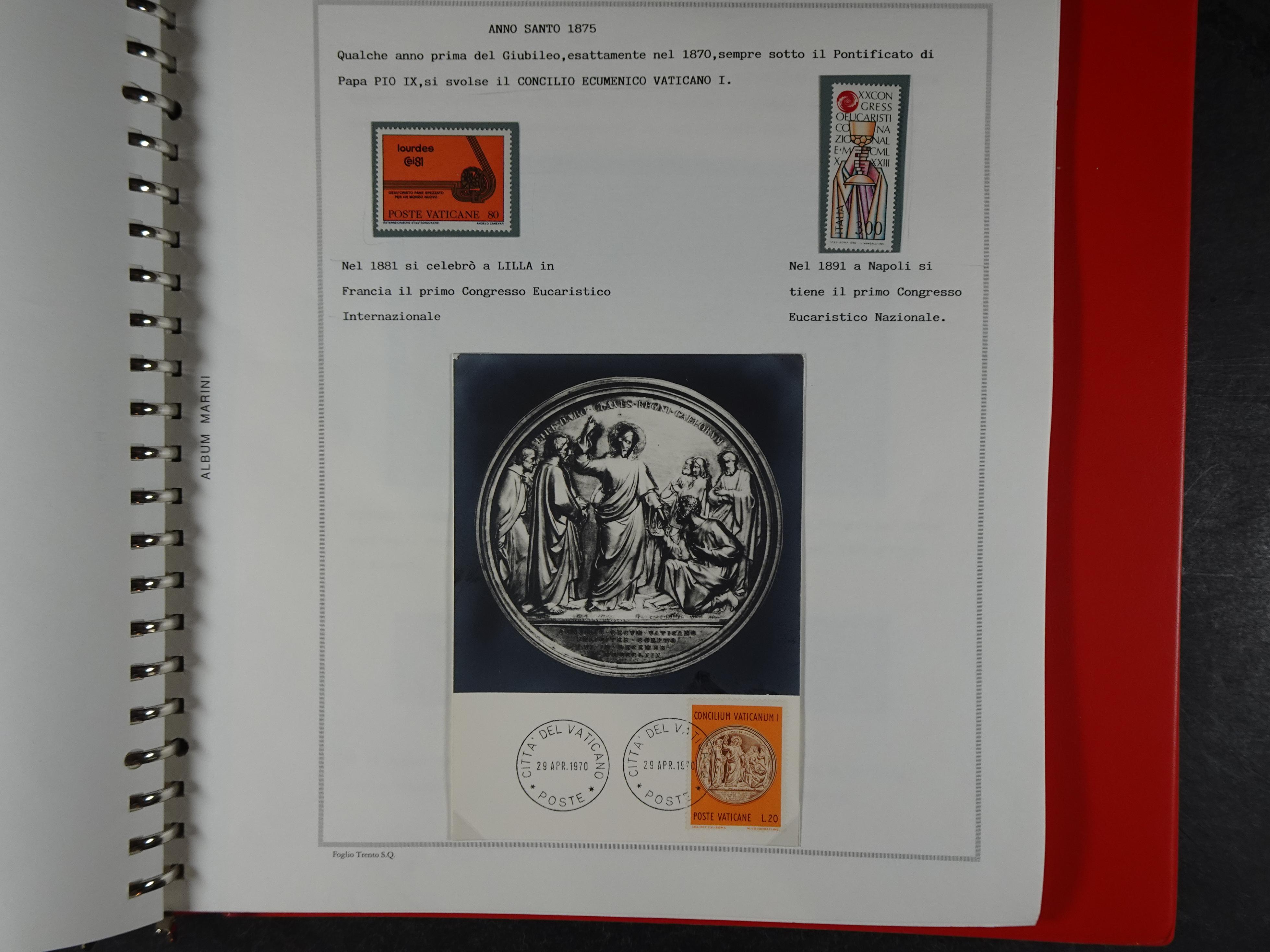 Mooie collectie motief Año Santo mooi opgezet geheel. Leuke waarde. 123