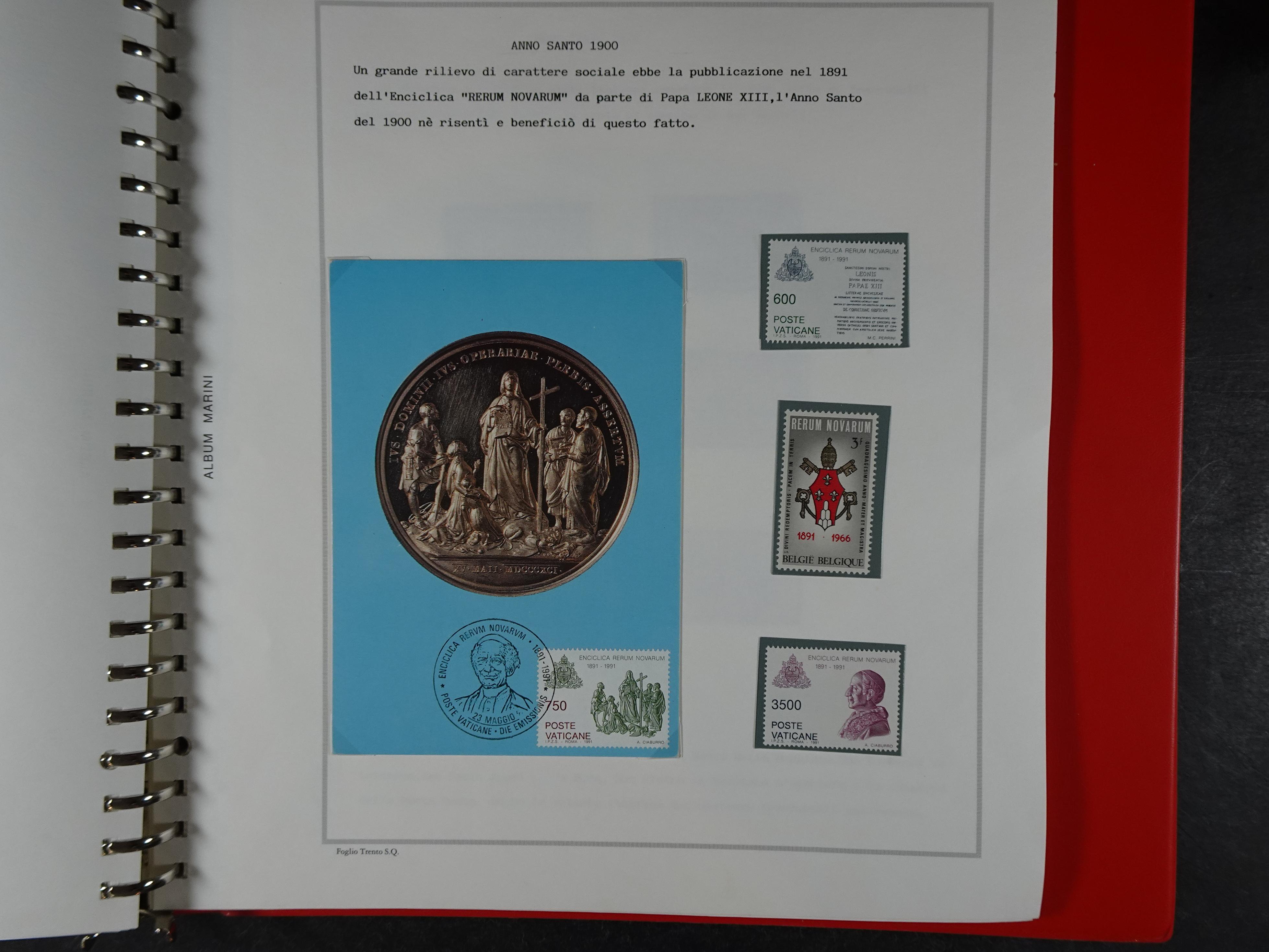 Mooie collectie motief Año Santo mooi opgezet geheel. Leuke waarde. 125