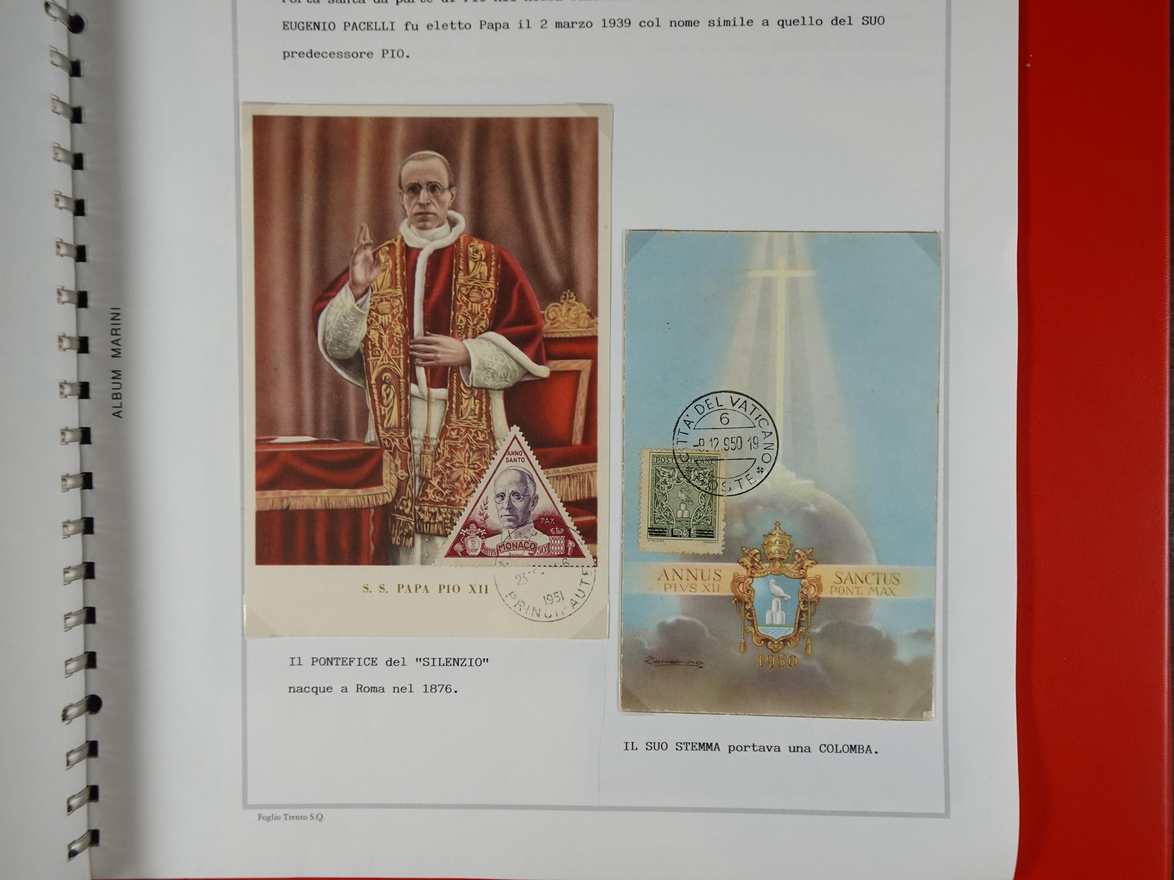 Mooie collectie motief Año Santo mooi opgezet geheel. Leuke waarde. 137