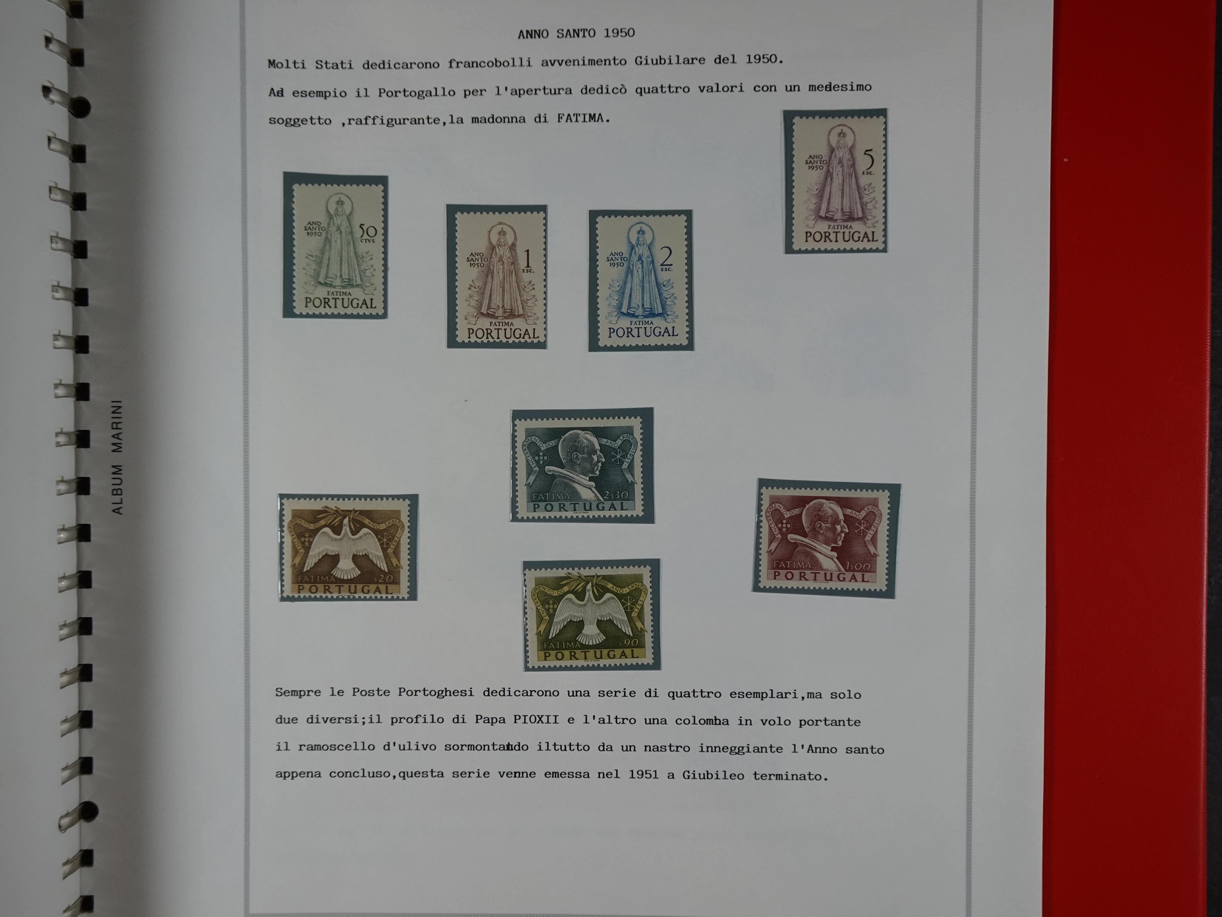 Mooie collectie motief Año Santo mooi opgezet geheel. Leuke waarde. 142