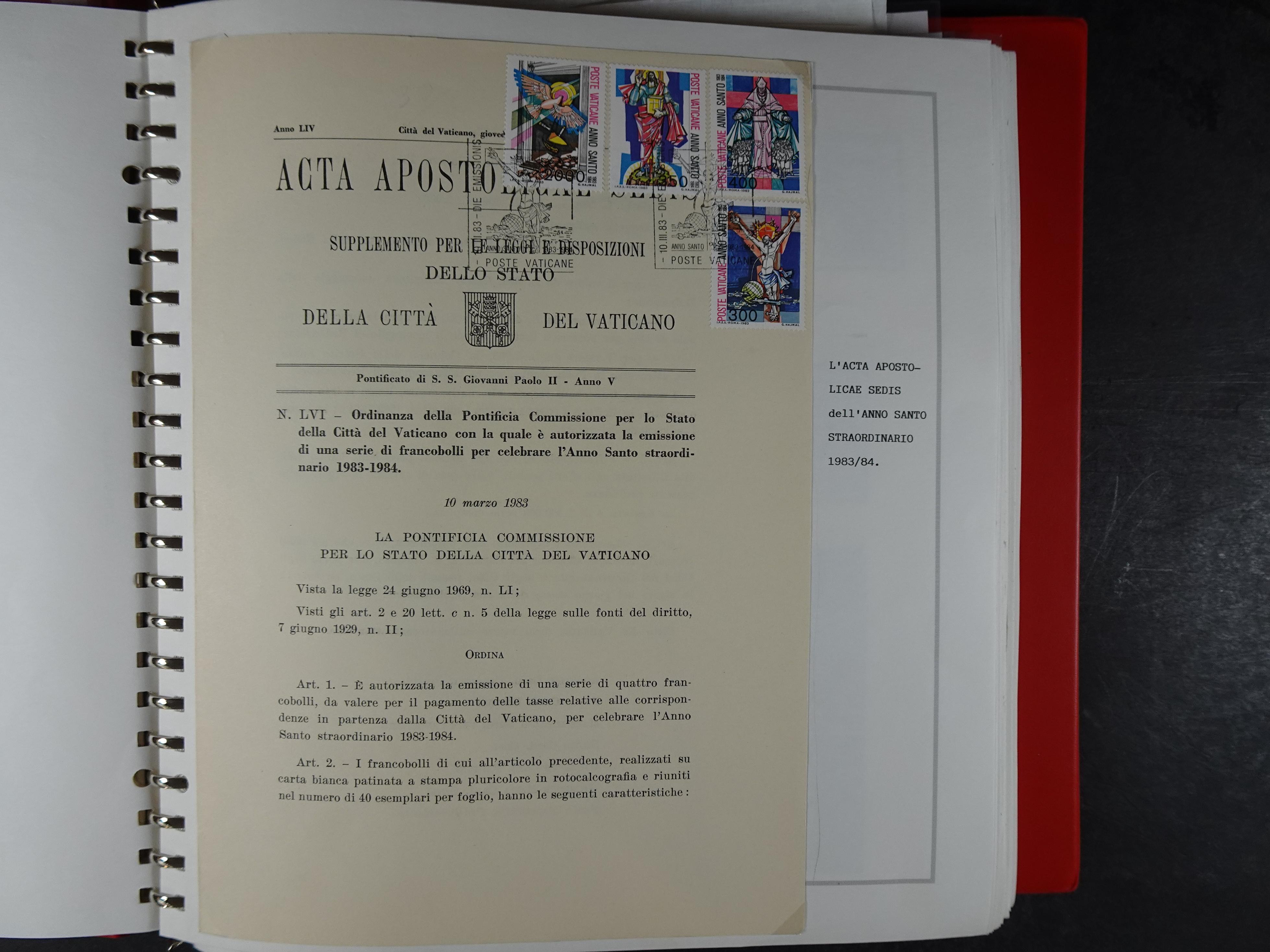 Mooie collectie motief Año Santo mooi opgezet geheel. Leuke waarde. 161