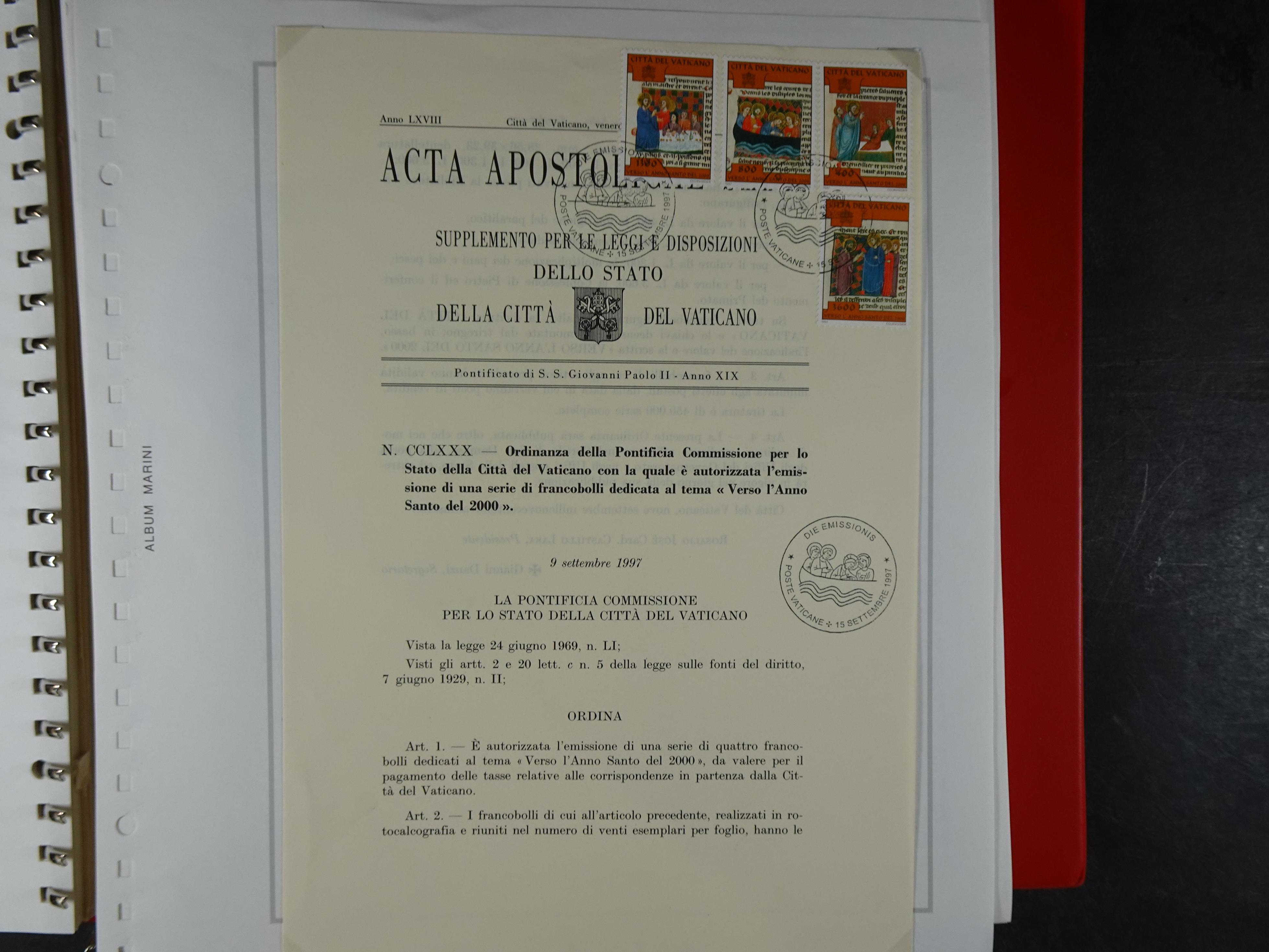 Mooie collectie motief Año Santo mooi opgezet geheel. Leuke waarde. 176