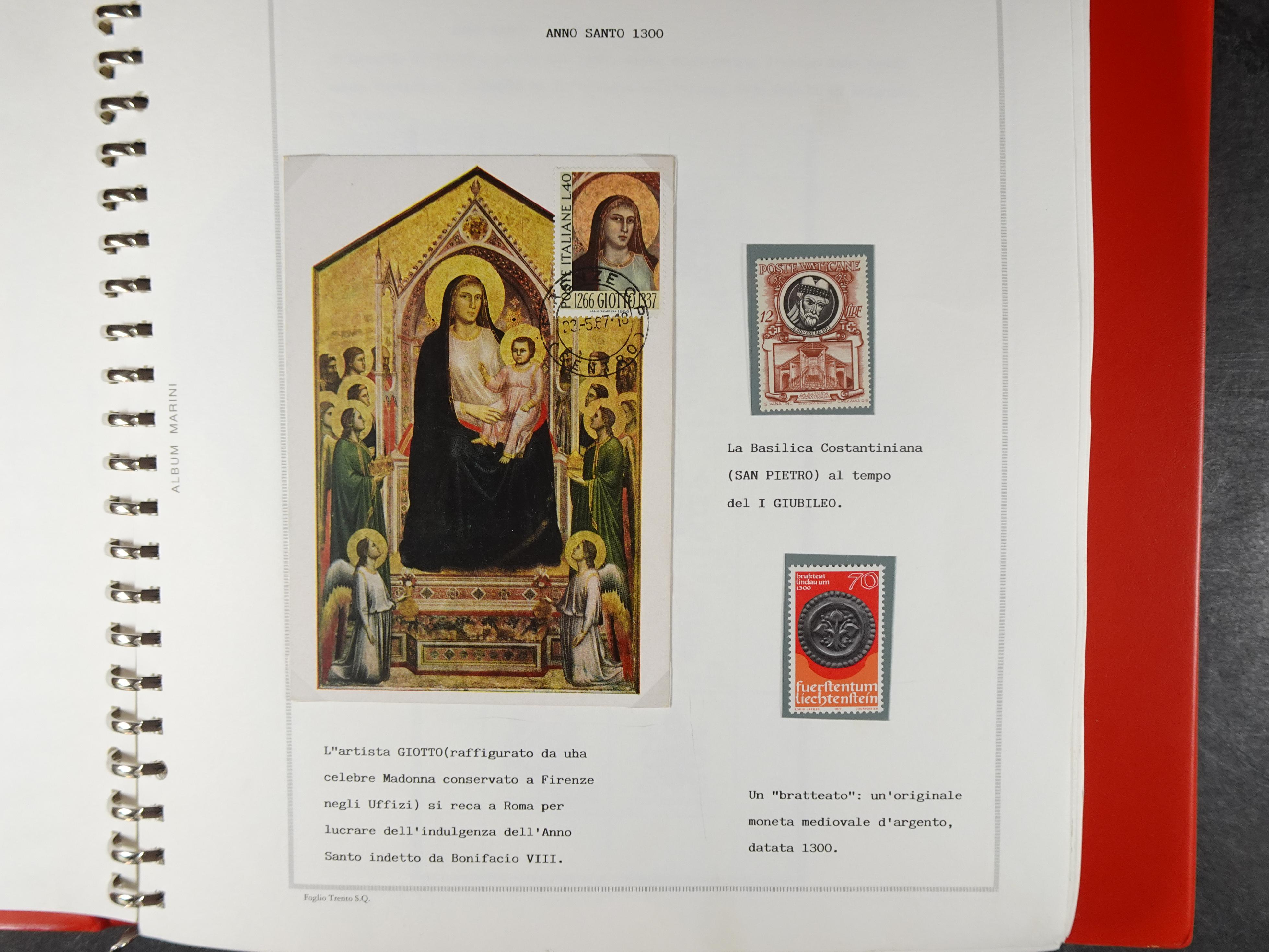 Mooie collectie motief Año Santo mooi opgezet geheel. Leuke waarde. 186