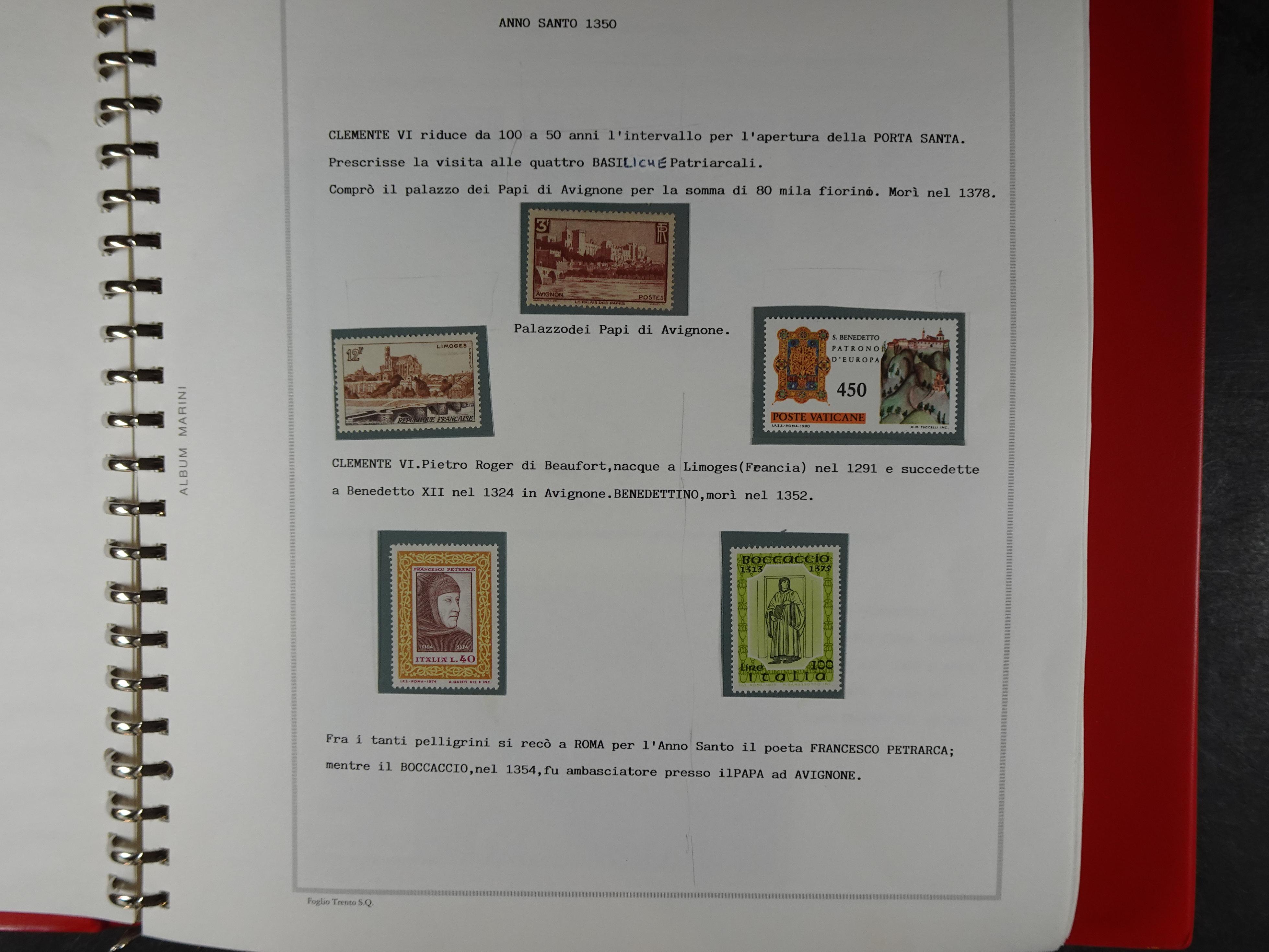 Mooie collectie motief Año Santo mooi opgezet geheel. Leuke waarde. 188