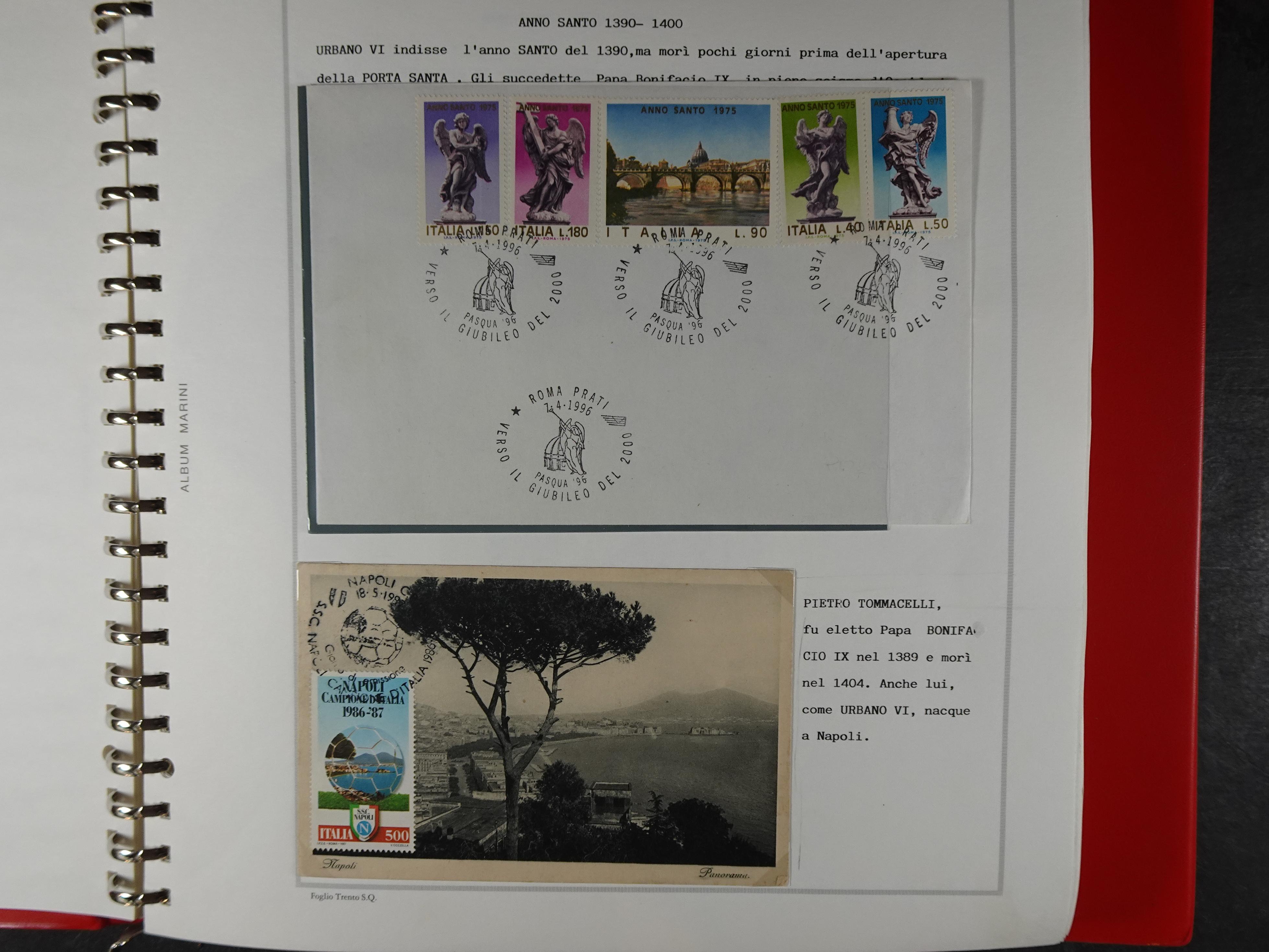 Mooie collectie motief Año Santo mooi opgezet geheel. Leuke waarde. 189