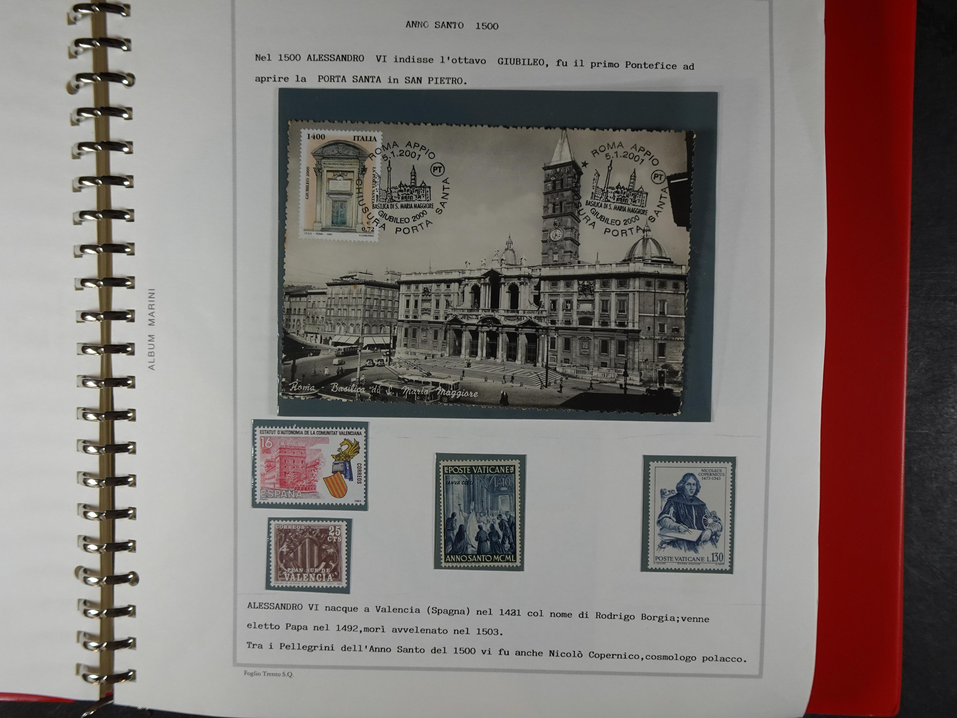 Mooie collectie motief Año Santo mooi opgezet geheel. Leuke waarde. 197