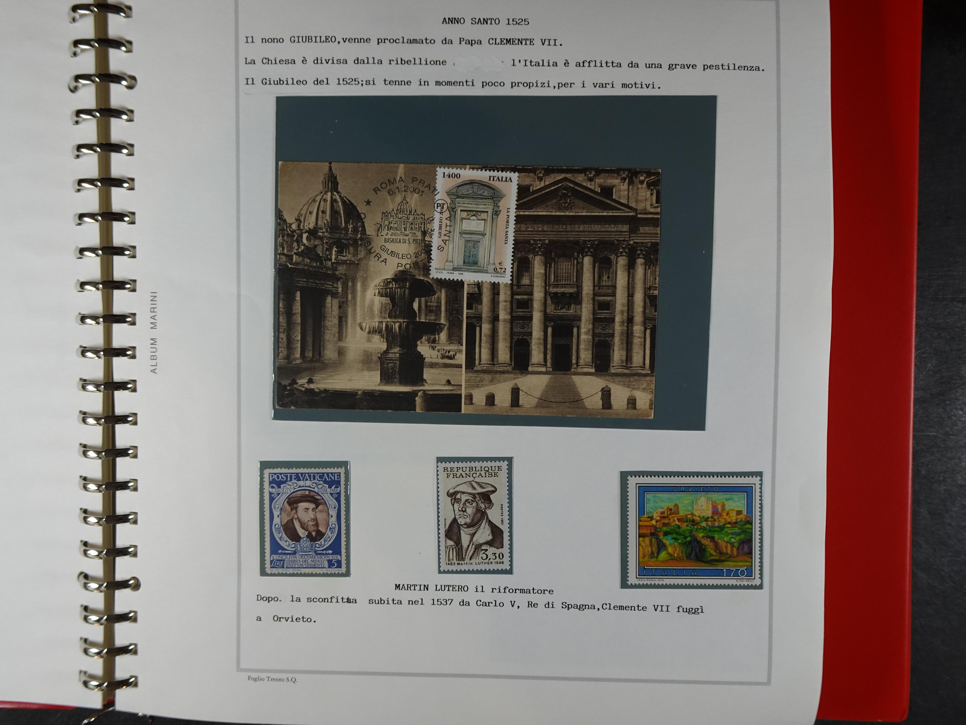 Mooie collectie motief Año Santo mooi opgezet geheel. Leuke waarde. 200