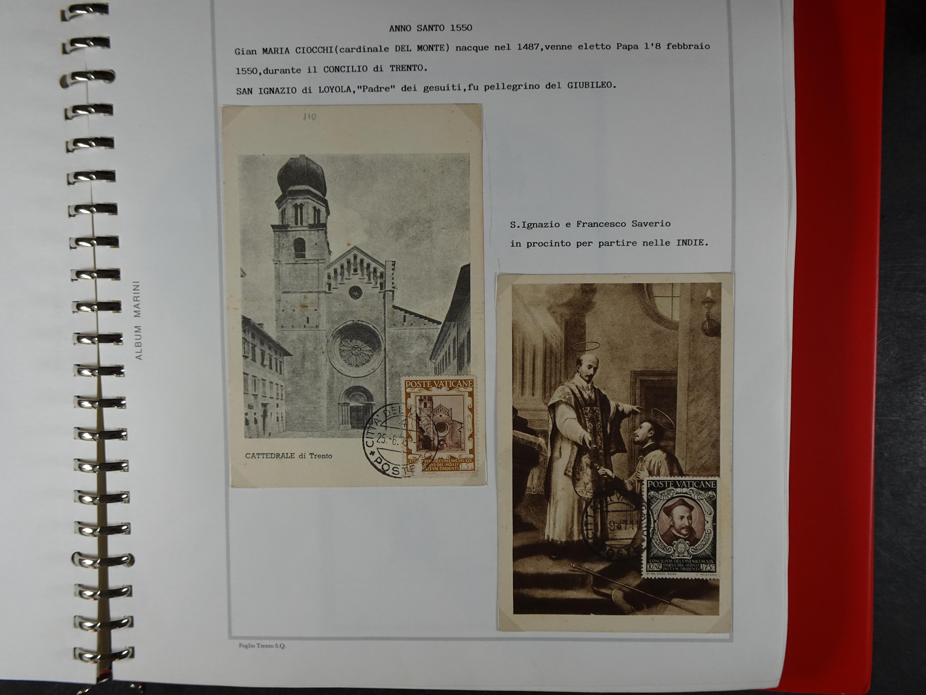 Mooie collectie motief Año Santo mooi opgezet geheel. Leuke waarde. 208