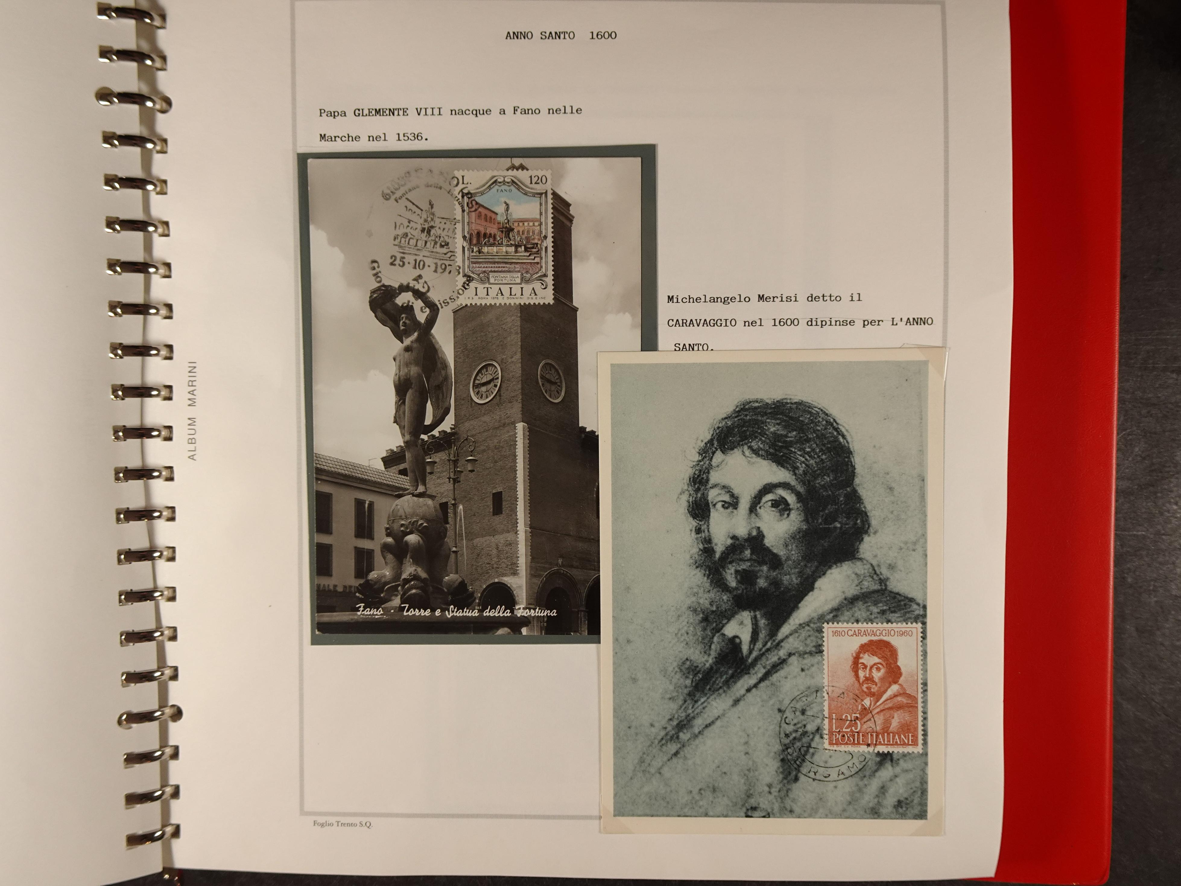 Mooie collectie motief Año Santo mooi opgezet geheel. Leuke waarde. 215