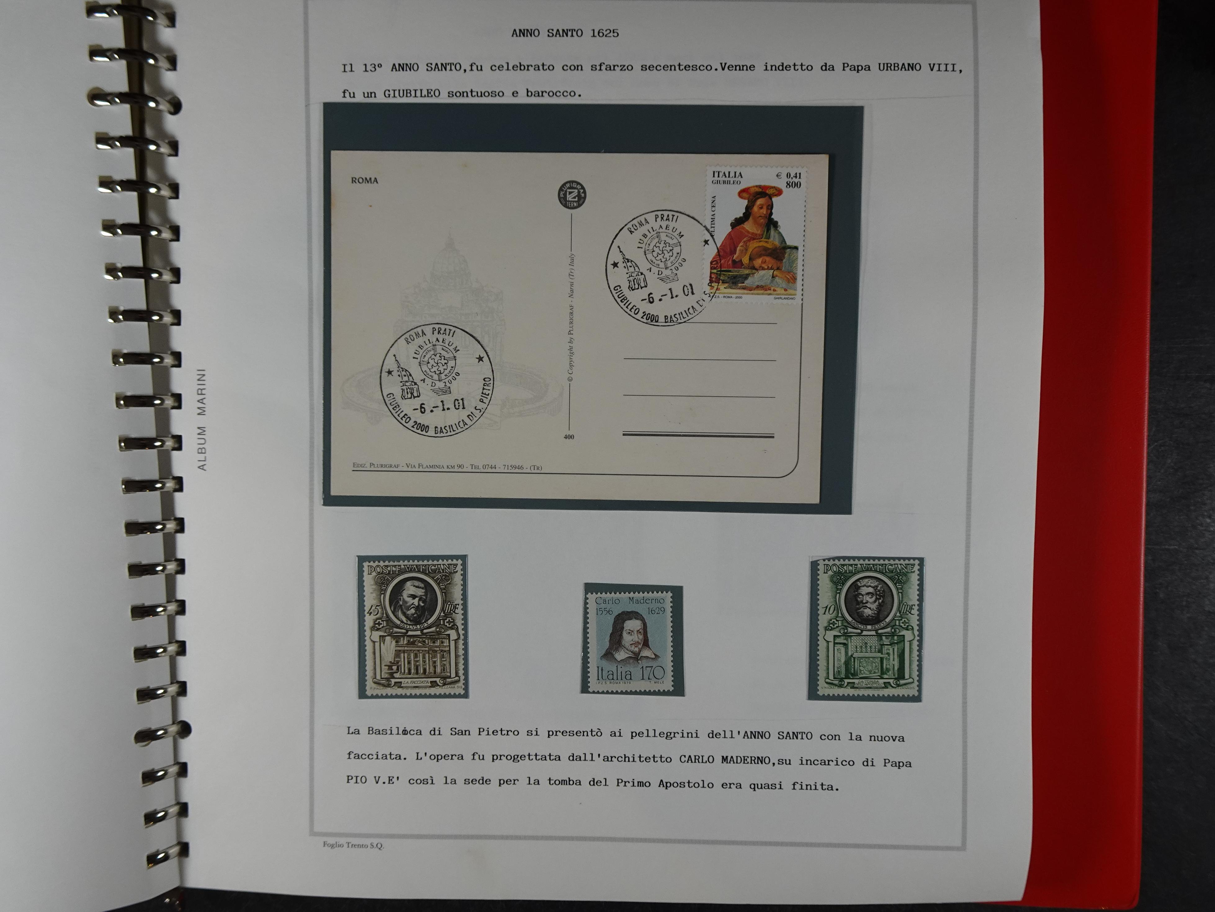 Mooie collectie motief Año Santo mooi opgezet geheel. Leuke waarde. 217