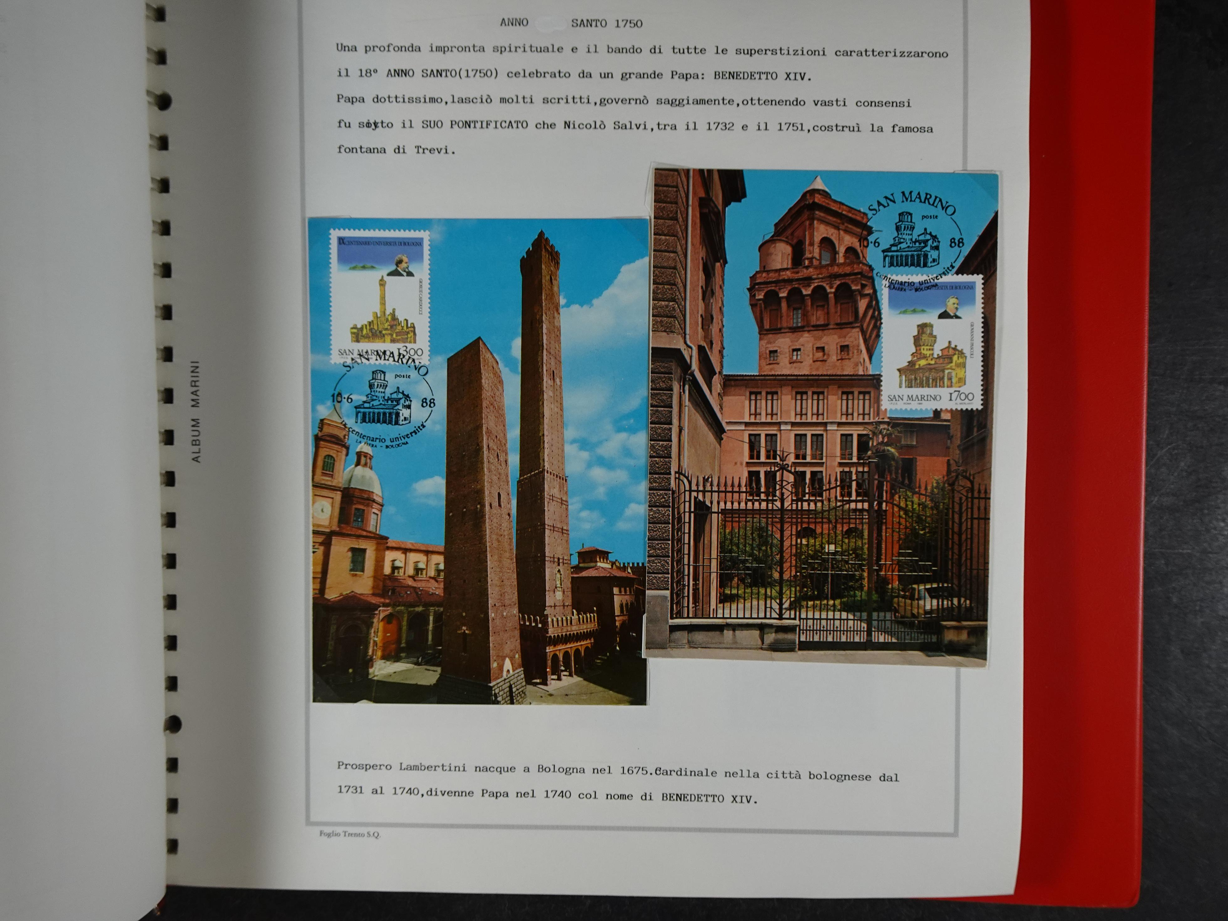 Mooie collectie motief Año Santo mooi opgezet geheel. Leuke waarde. 227