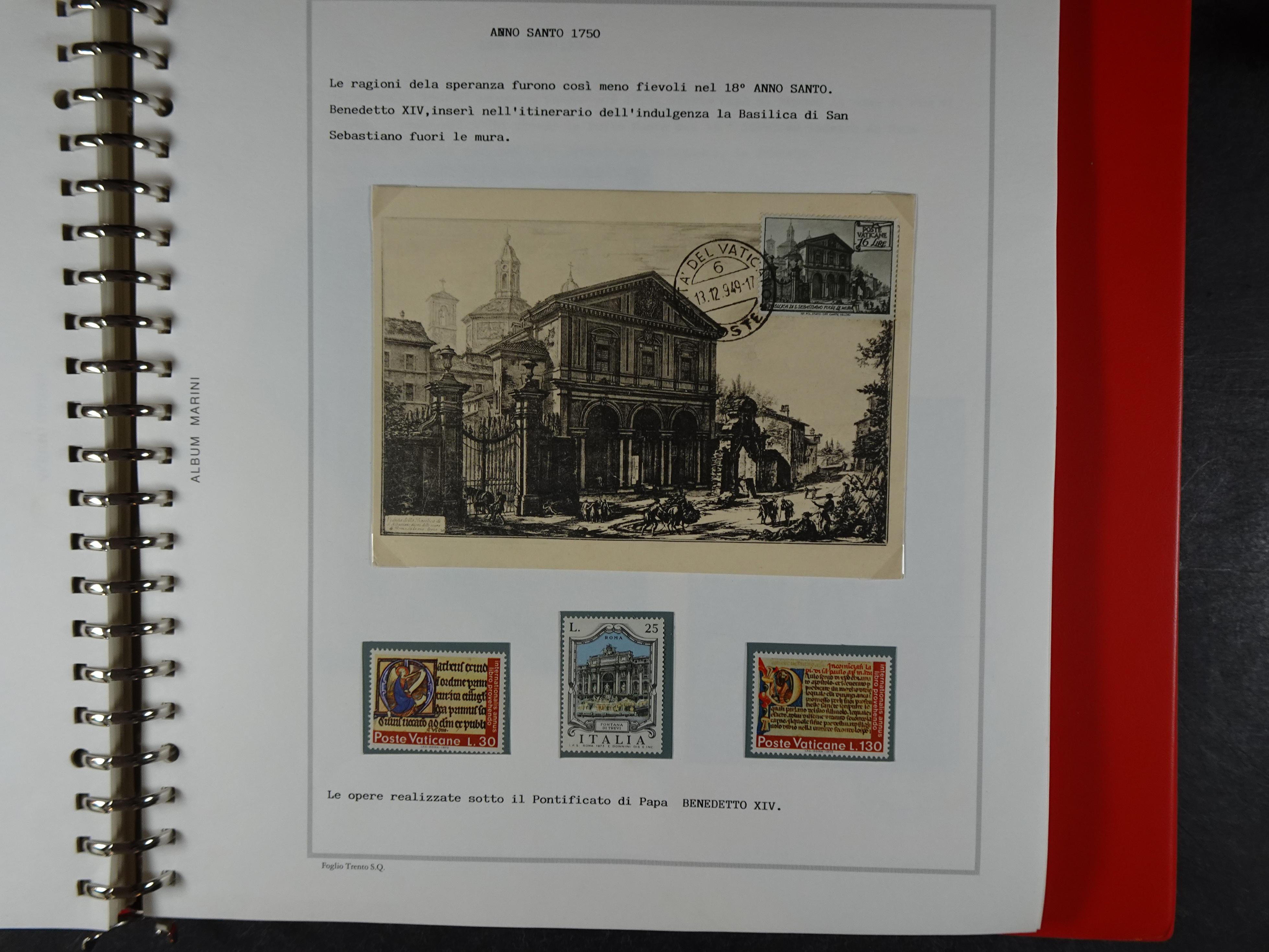 Mooie collectie motief Año Santo mooi opgezet geheel. Leuke waarde. 228