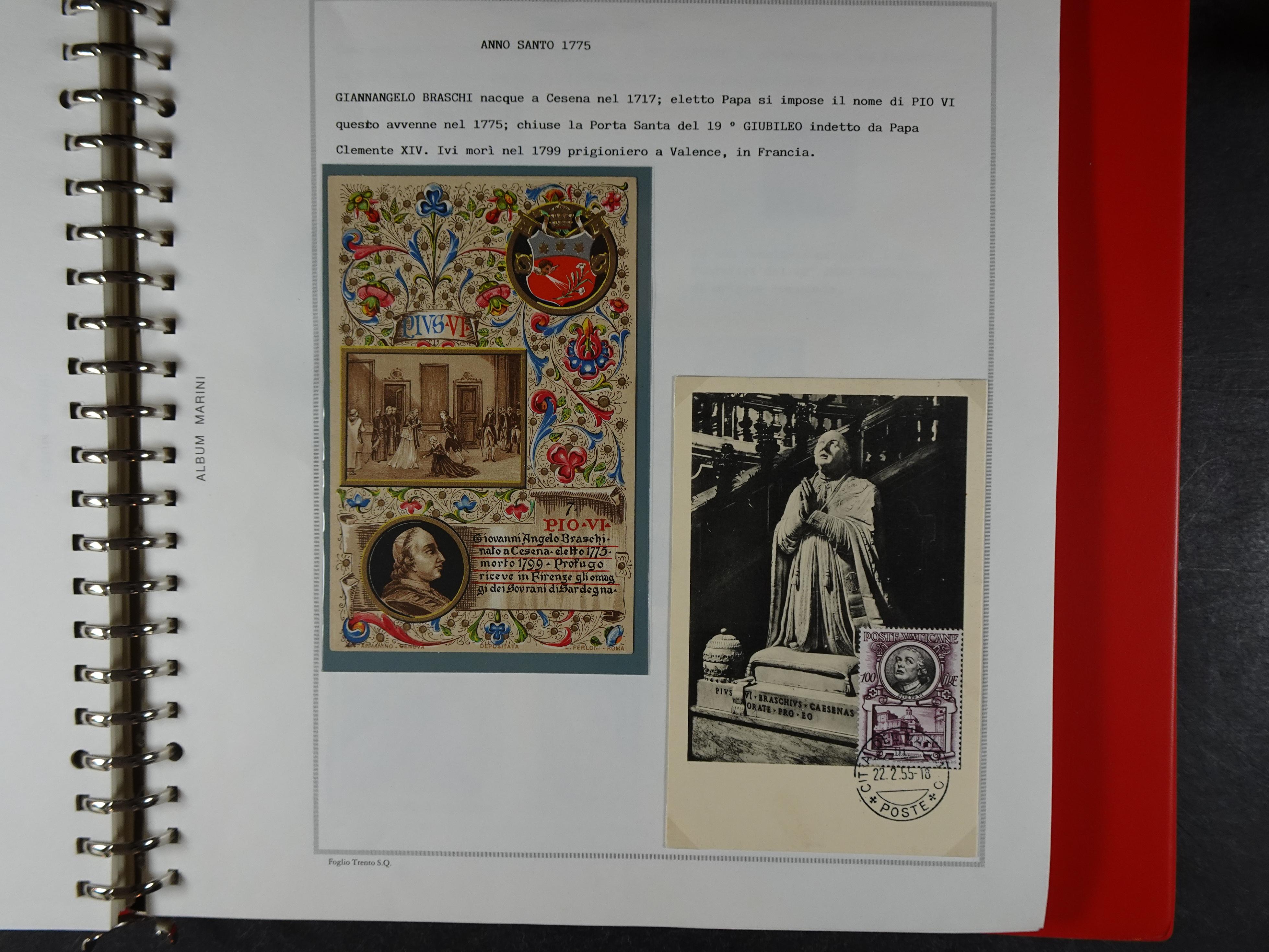 Mooie collectie motief Año Santo mooi opgezet geheel. Leuke waarde. 229