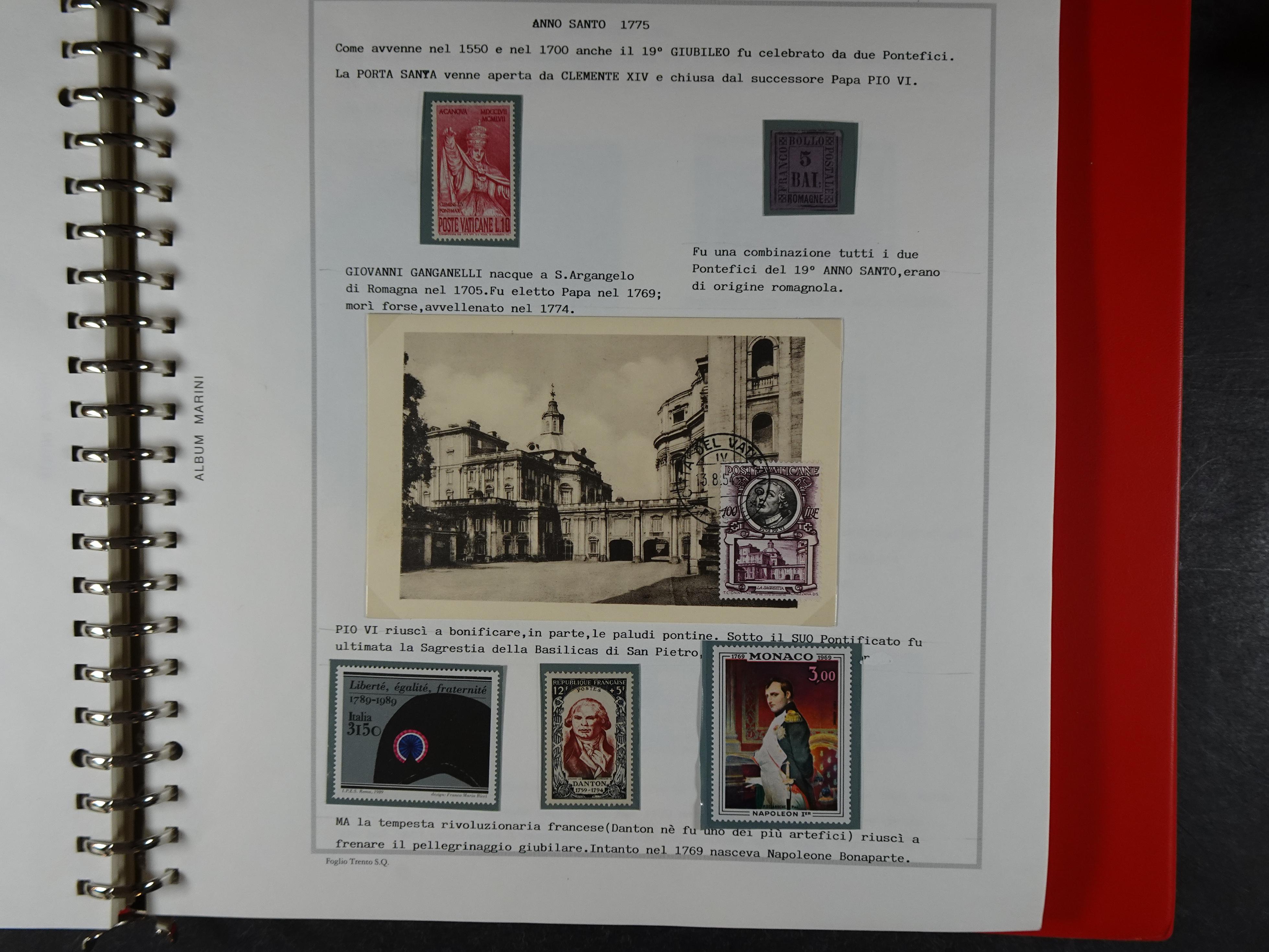 Mooie collectie motief Año Santo mooi opgezet geheel. Leuke waarde. 230