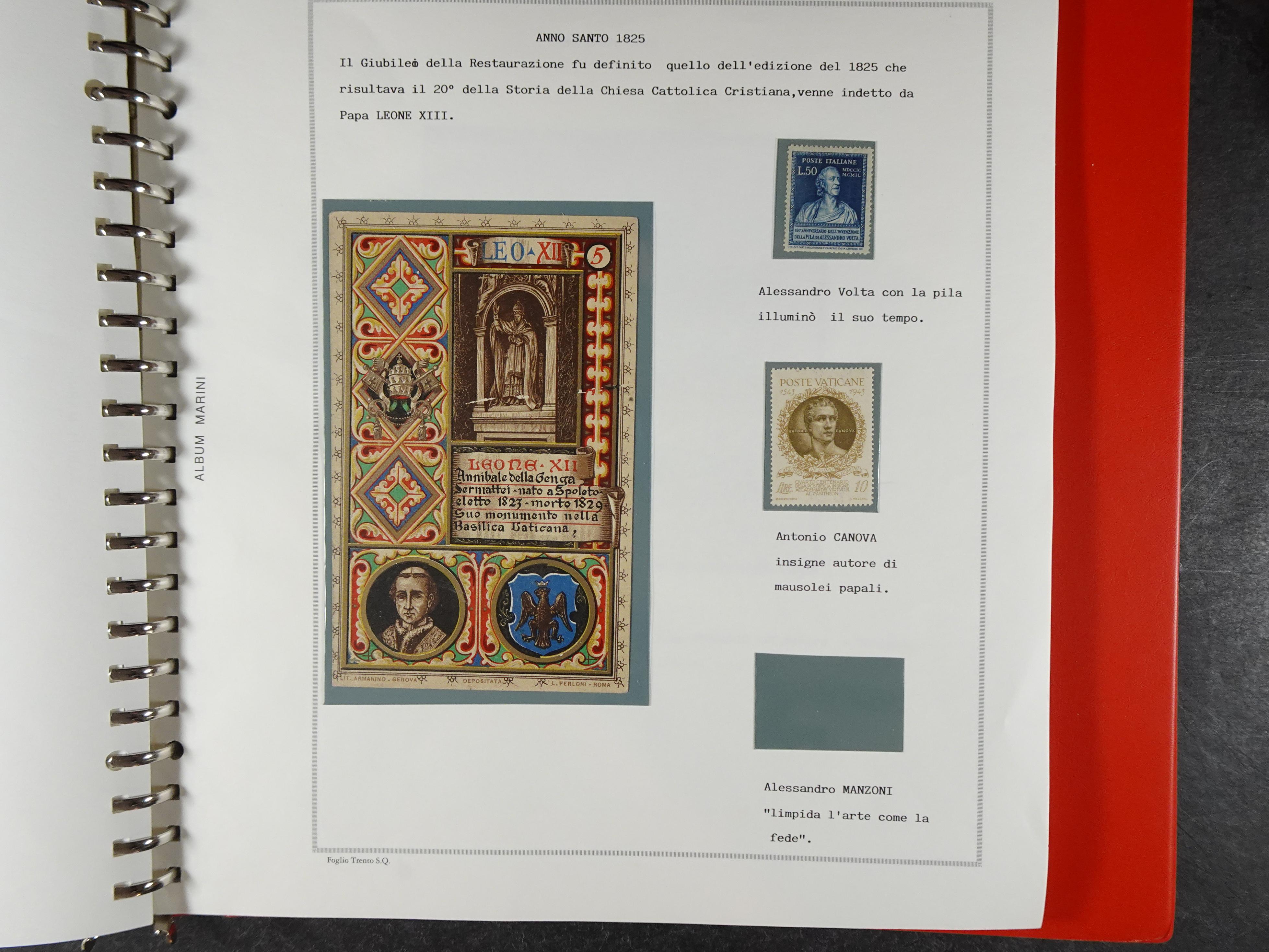 Mooie collectie motief Año Santo mooi opgezet geheel. Leuke waarde. 233