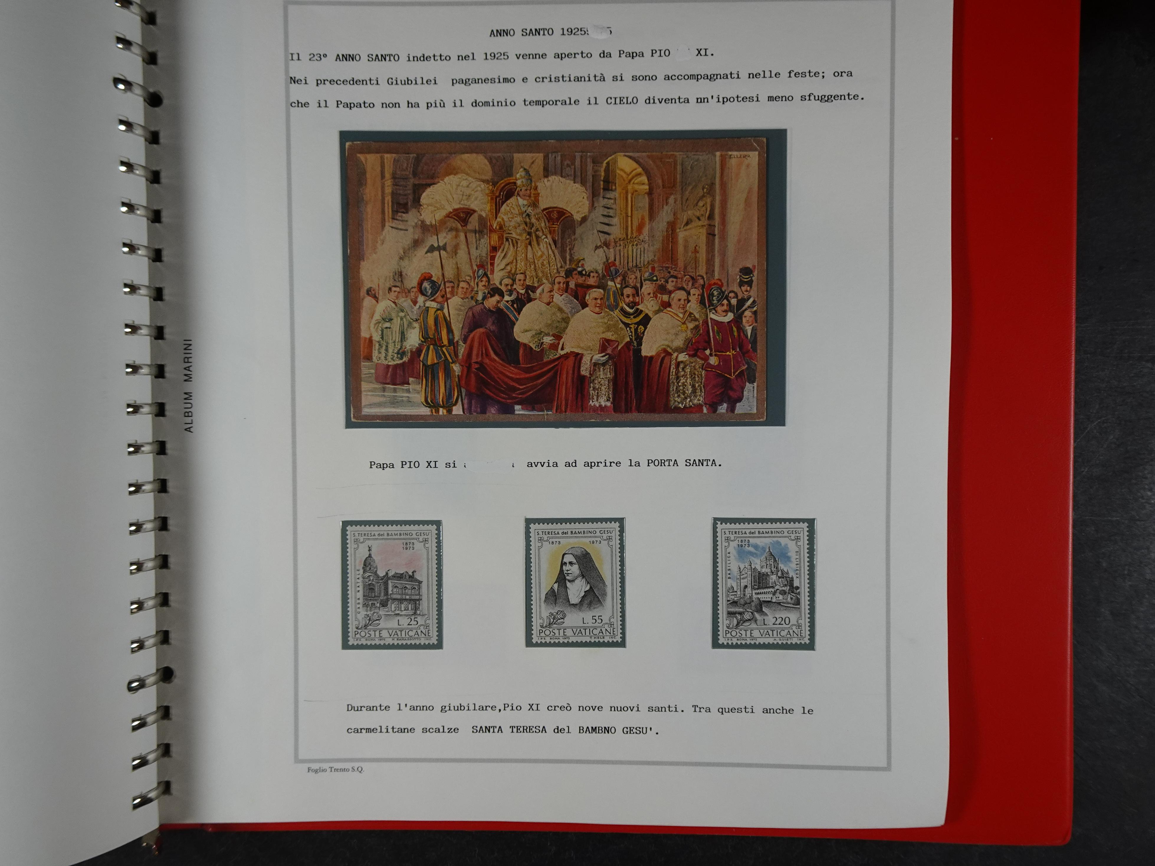 Mooie collectie motief Año Santo mooi opgezet geheel. Leuke waarde. 250