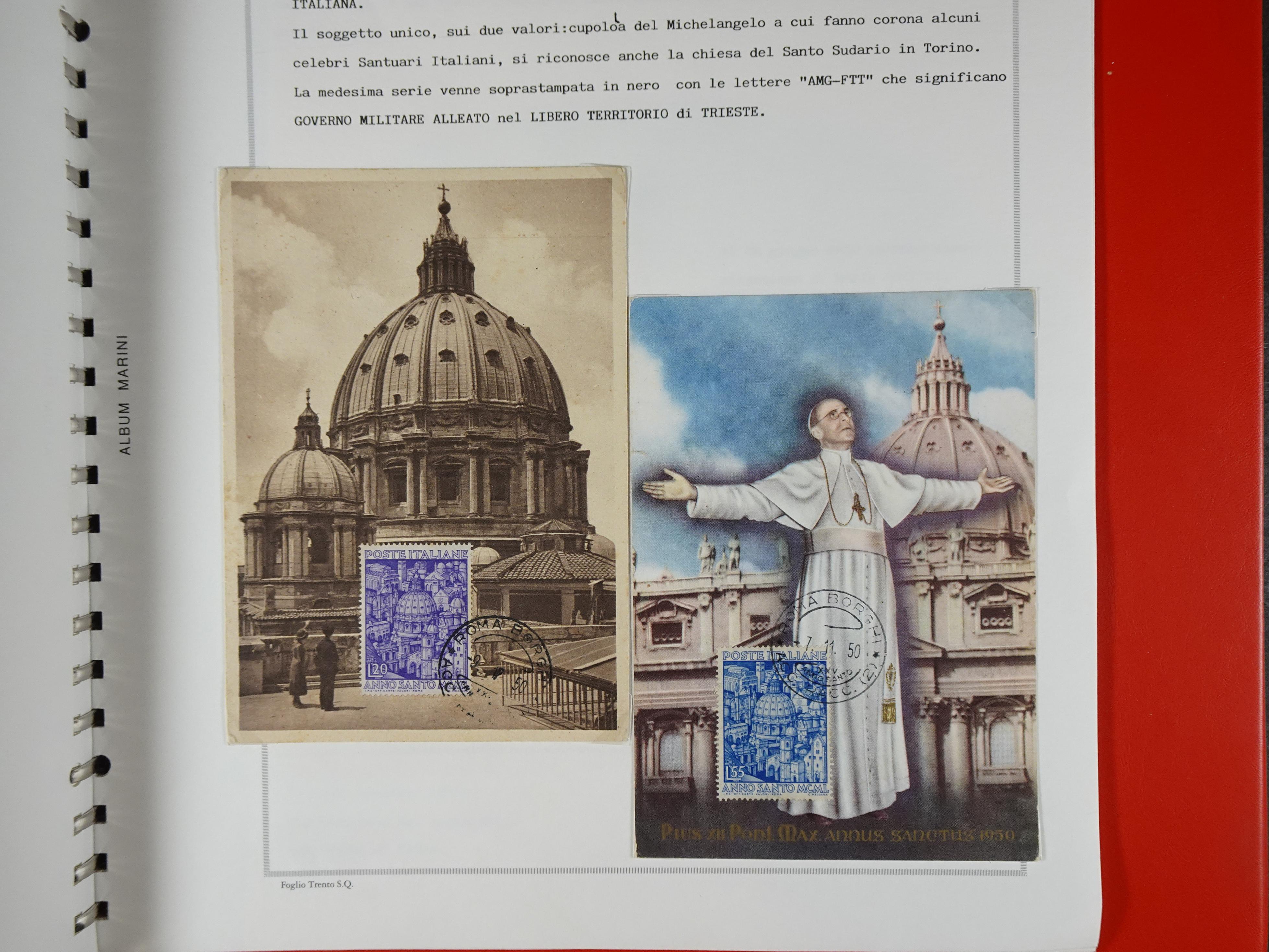 Mooie collectie motief Año Santo mooi opgezet geheel. Leuke waarde. 256