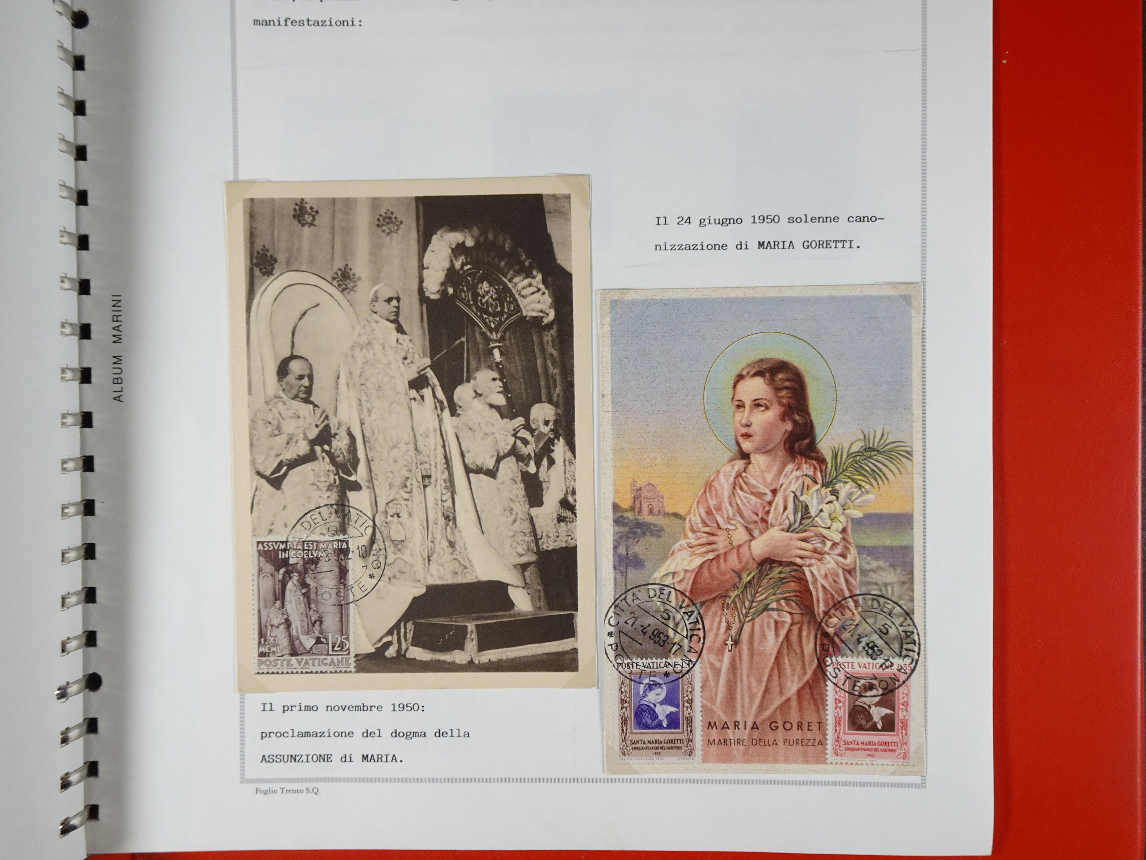 Mooie collectie motief Año Santo mooi opgezet geheel. Leuke waarde. 257