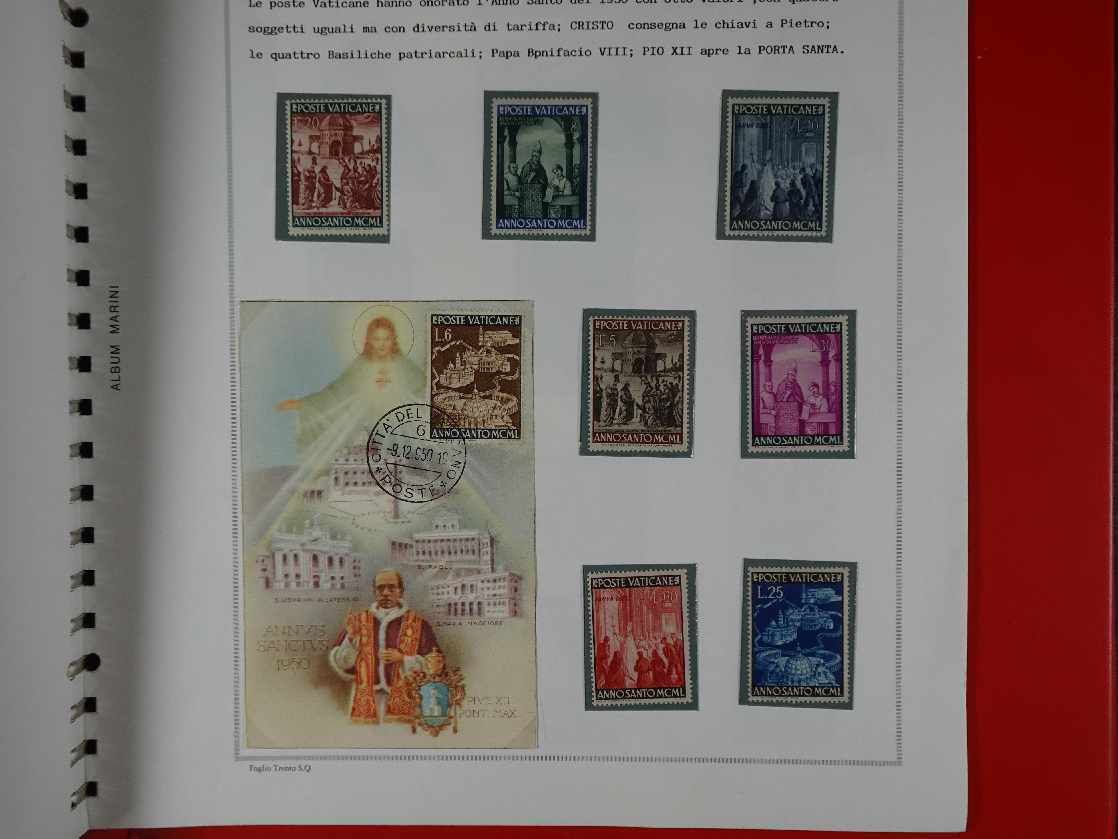 Mooie collectie motief Año Santo mooi opgezet geheel. Leuke waarde. 258