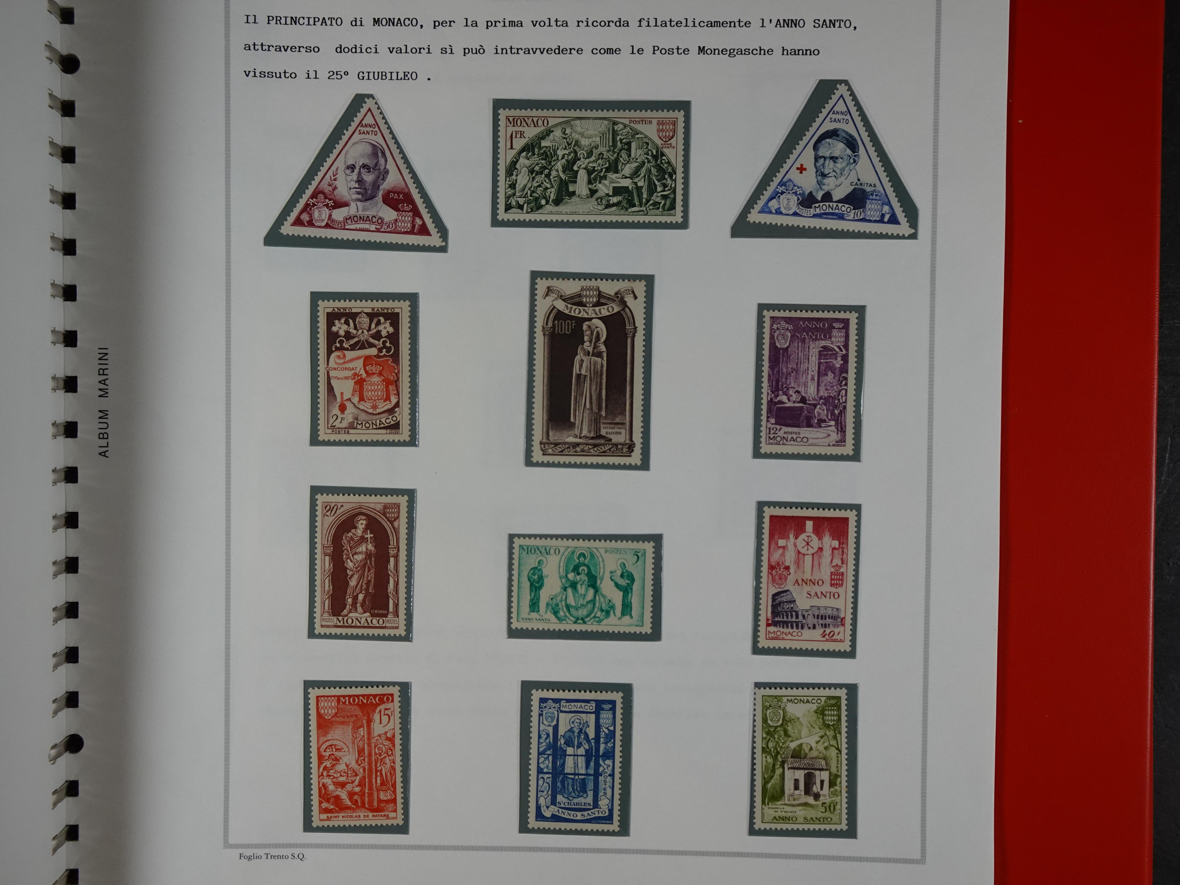 Mooie collectie motief Año Santo mooi opgezet geheel. Leuke waarde. 259