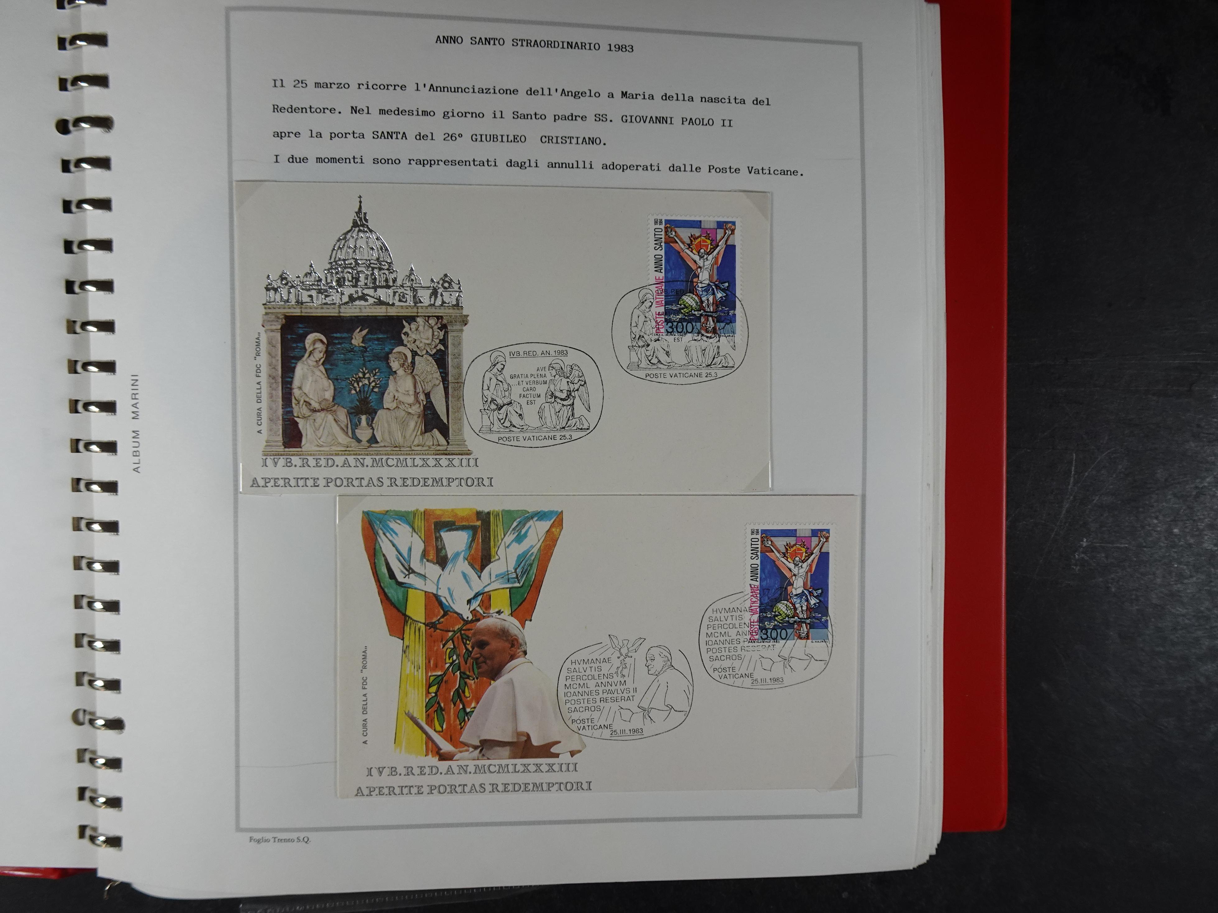 Mooie collectie motief Año Santo mooi opgezet geheel. Leuke waarde. 281